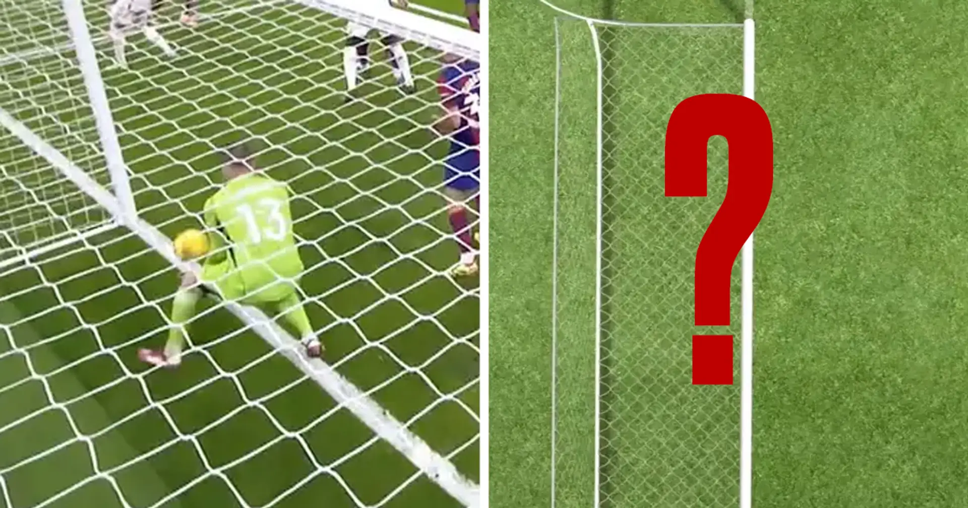 Was there a goal against Real Madrid during the Clasico? There is a graphic that proves everything