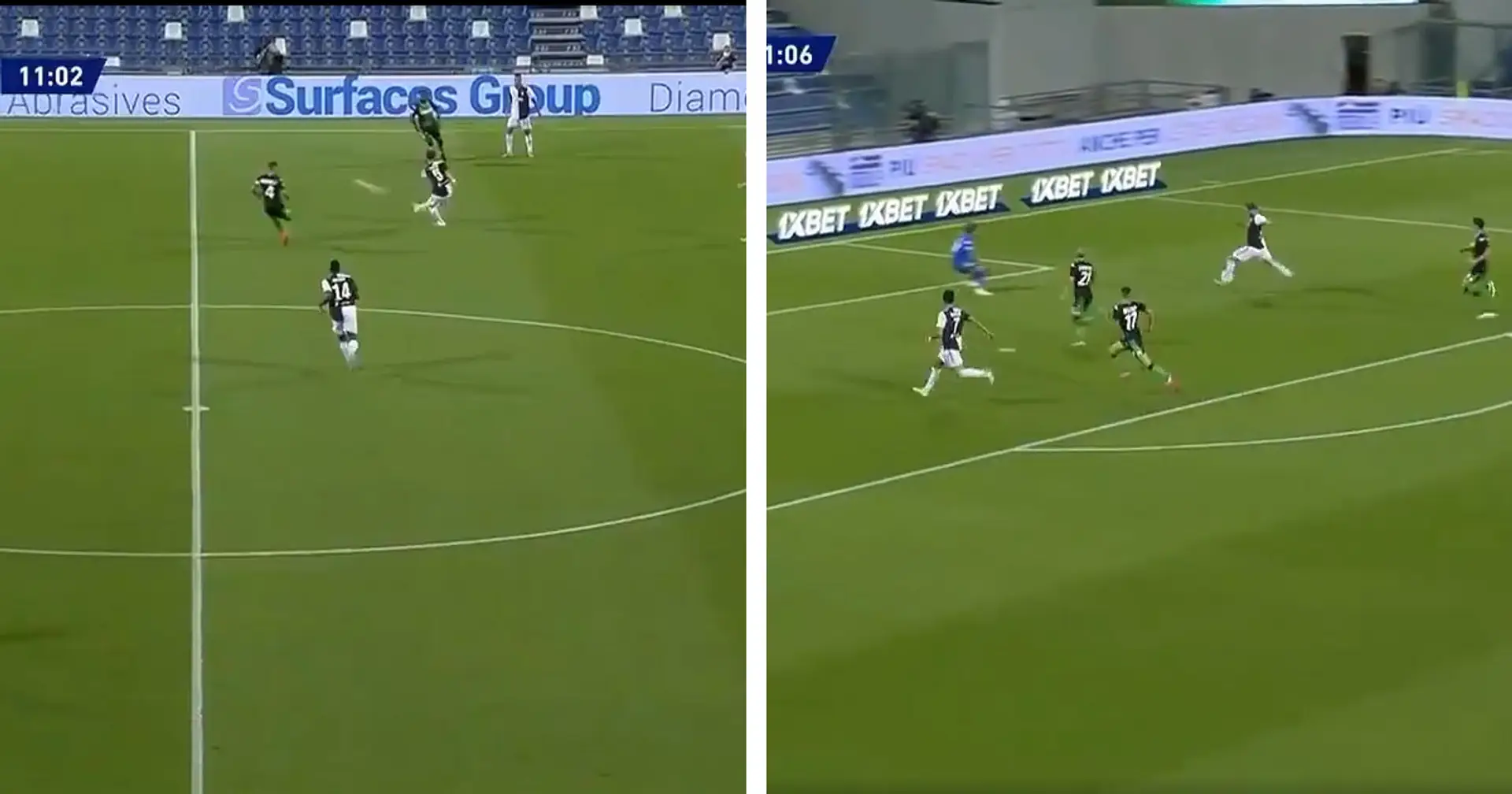Mind blown: Insane one-touch long ball assist from Barca's future midfielder Pjanic