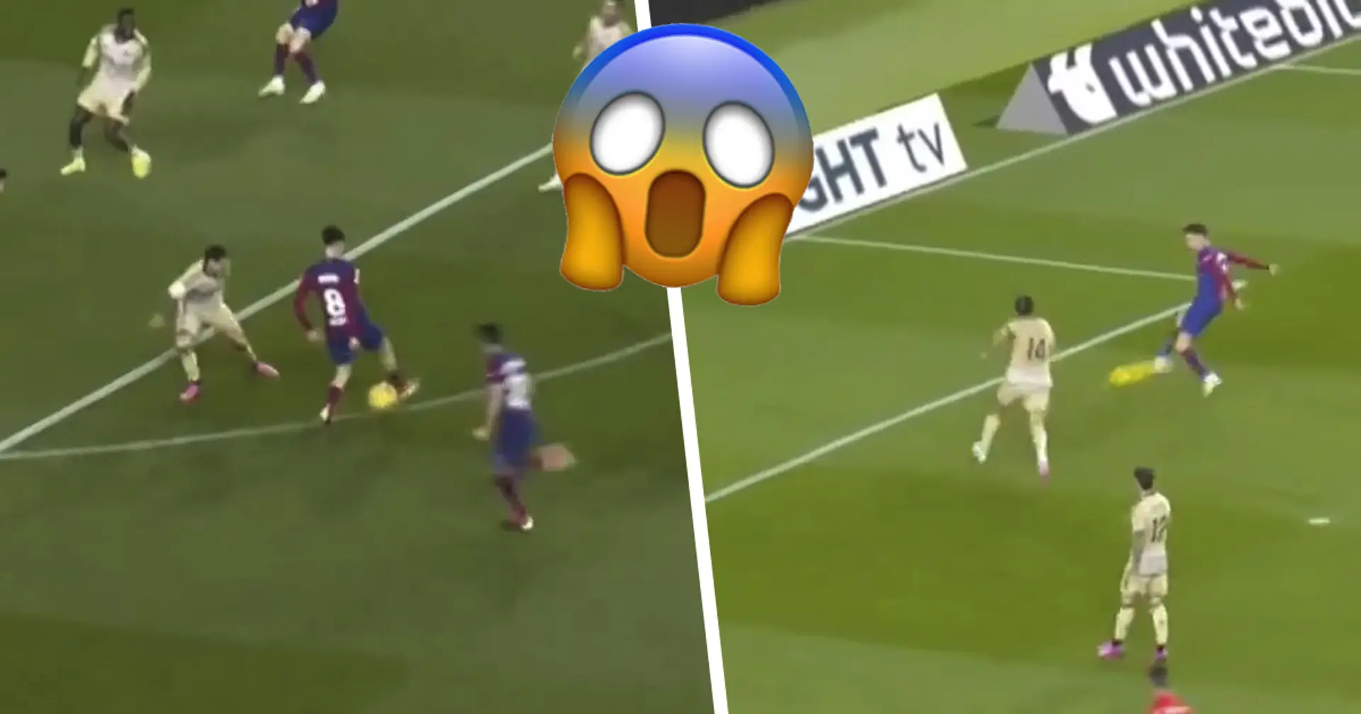 One of the most beautiful attacks of the season, that didn't end with a goal: an epic miss from Lewandowski after Barcelona's fantastic combination