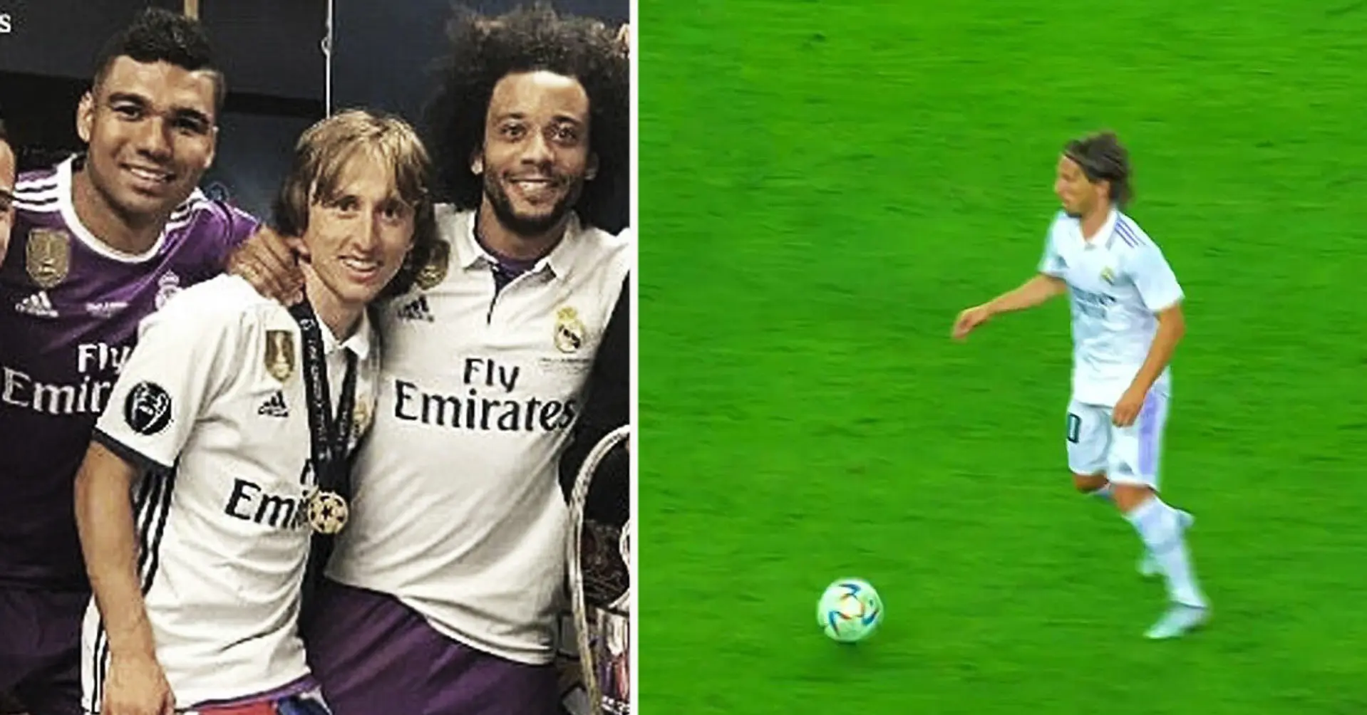 Die Spieler von Real Madrid zu Luka Modric: "Du bist ja ein Kroate!" Modrics brillante Antwort: "Ja, aber ich spiele wie ein Brasilianer."  