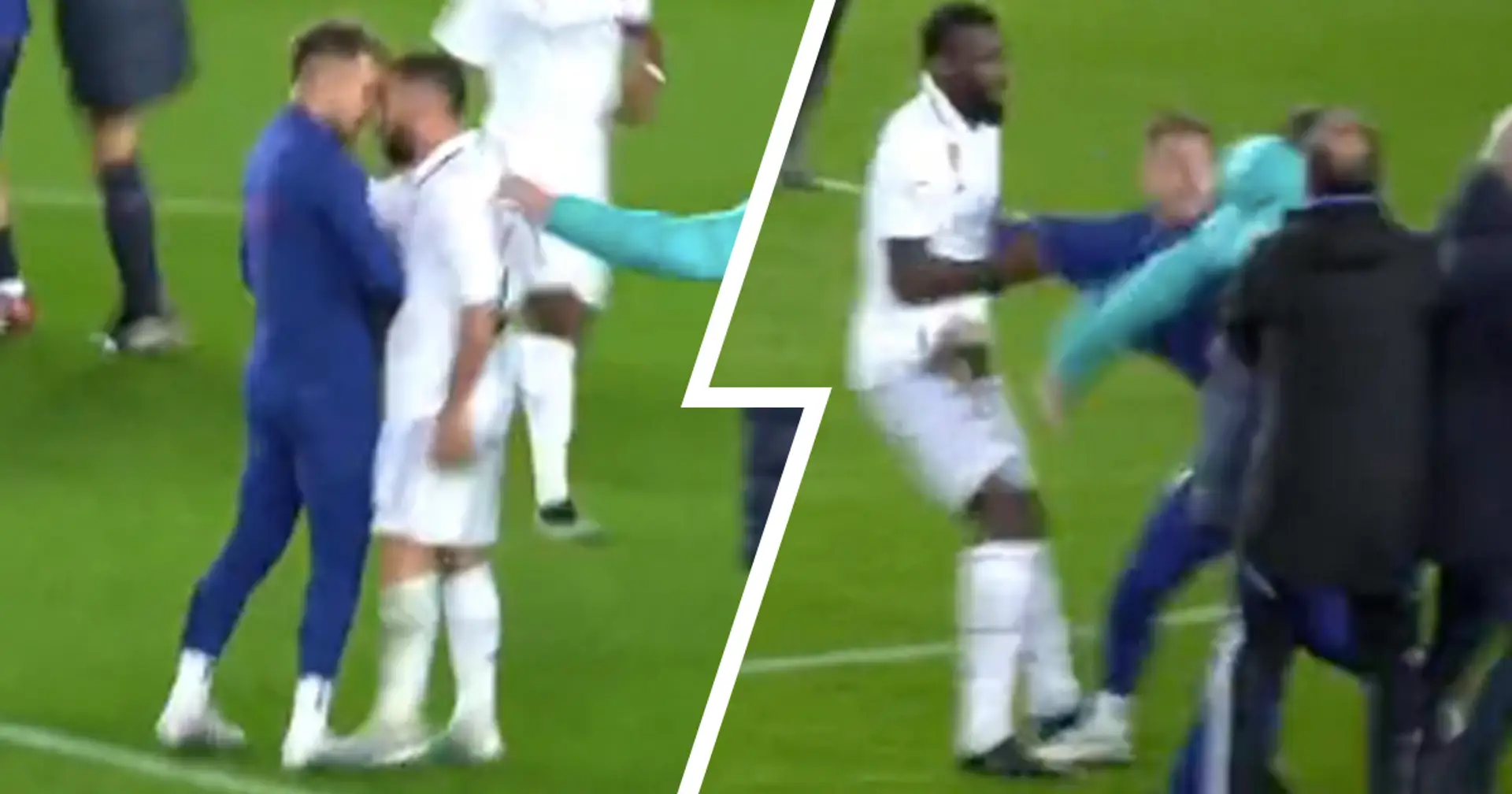 Caught on camera: Barca's third-choice goalie loses temper with Carvajal – what happened