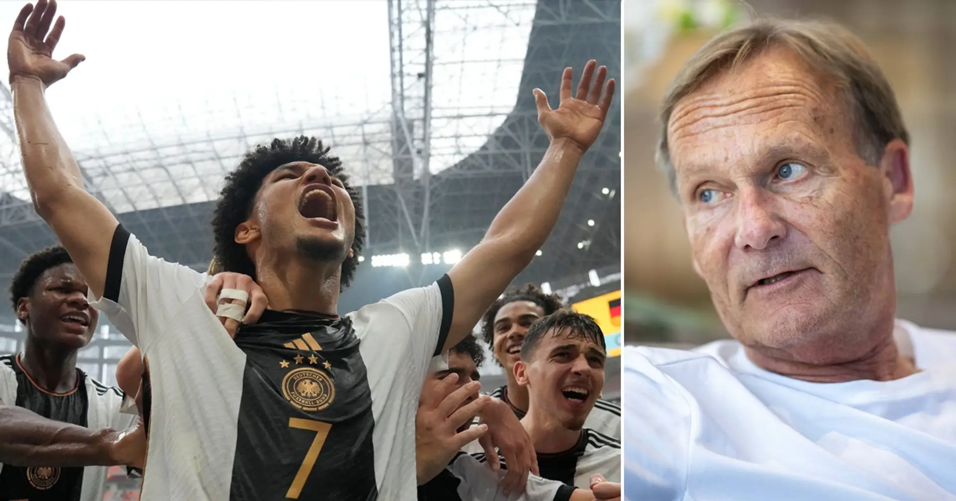 "Genau die Geschichten, die deutscher Fußball benötigt": Watzke schwärmt von Brunner und U17 des DFB