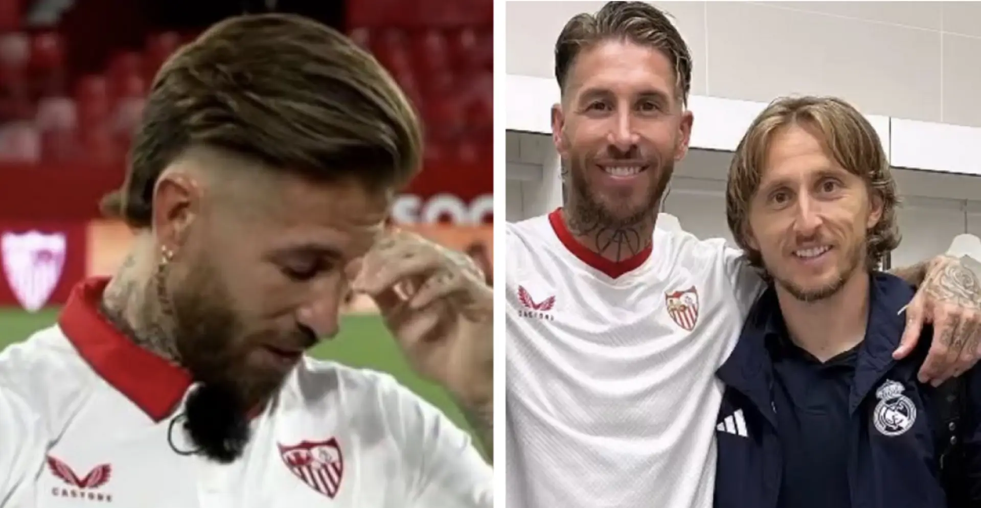 Sergio Ramos sends touching message to two Real Madrid players