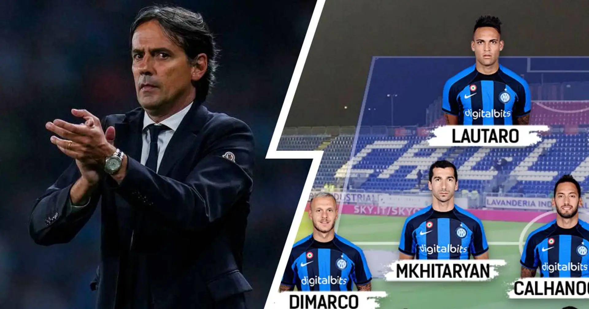 FORMAZIONI UFFICIALI 👉 Cagliari vs Inter: de Vrij dal 1', scelto il partner di Lautaro 