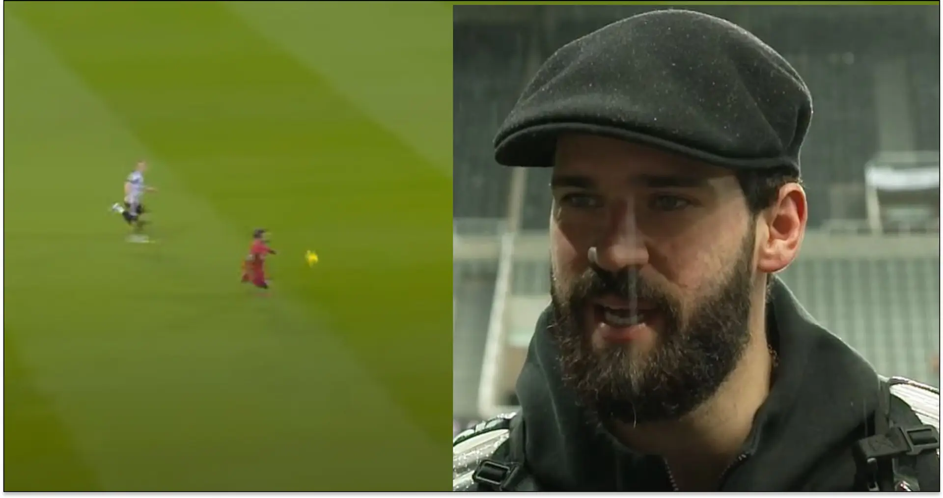 'When I catch the ball, Mo is going to run like crazy': Alisson explains his pass to Salah