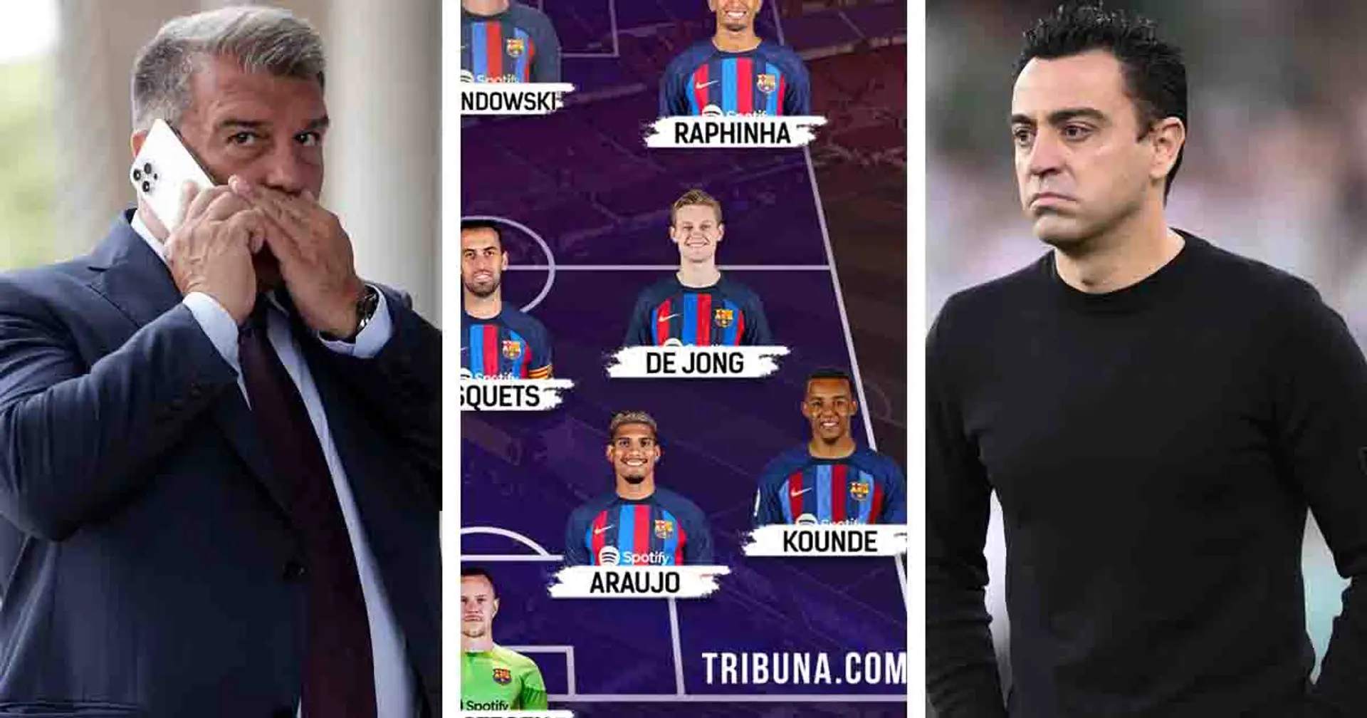 Barca to make 'big effort' into strengthening one position after Xavi request (reliability: 4 stars)