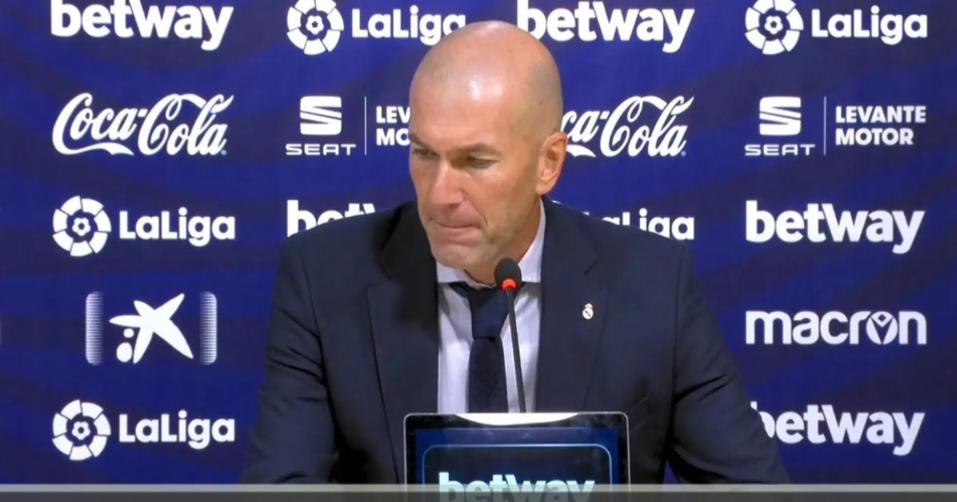 Zidane salue l'impact de Thibaut Courtois dans la victoire "poussive'' face à Levante