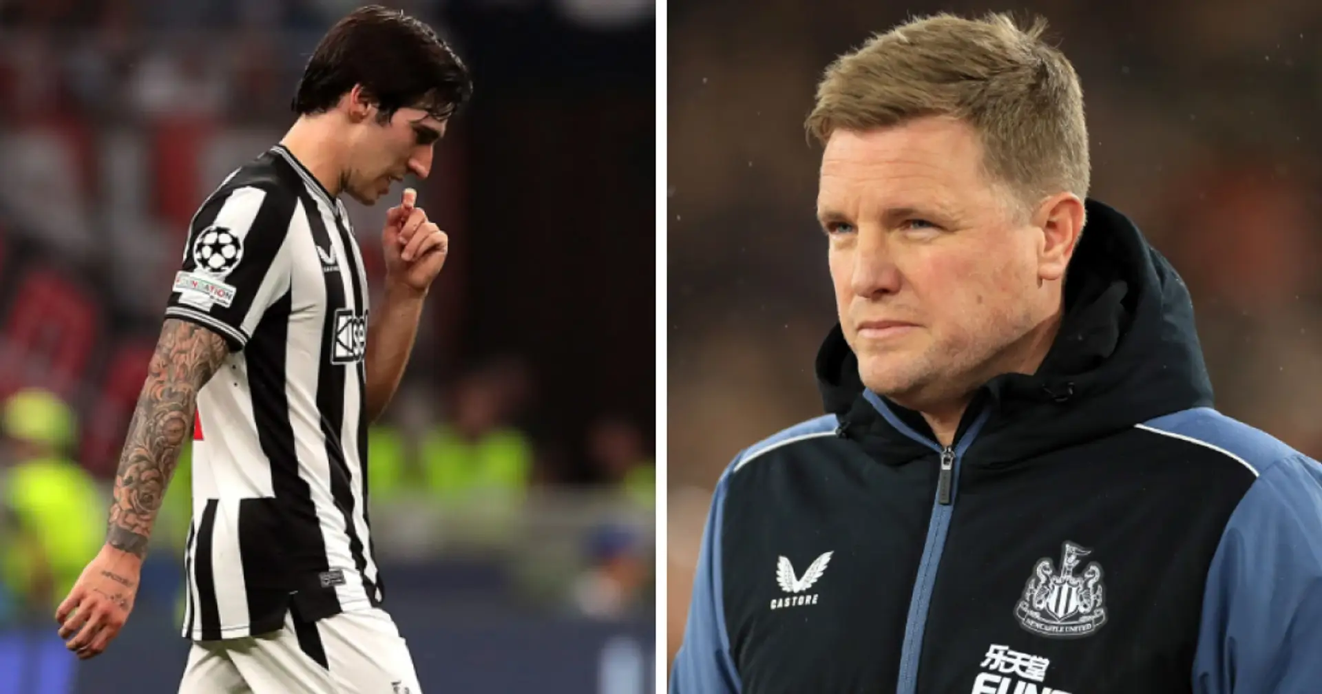 'I want Sandro to be himself': Eddie Howe on Sandro Tonali's difficult start at Newcastle