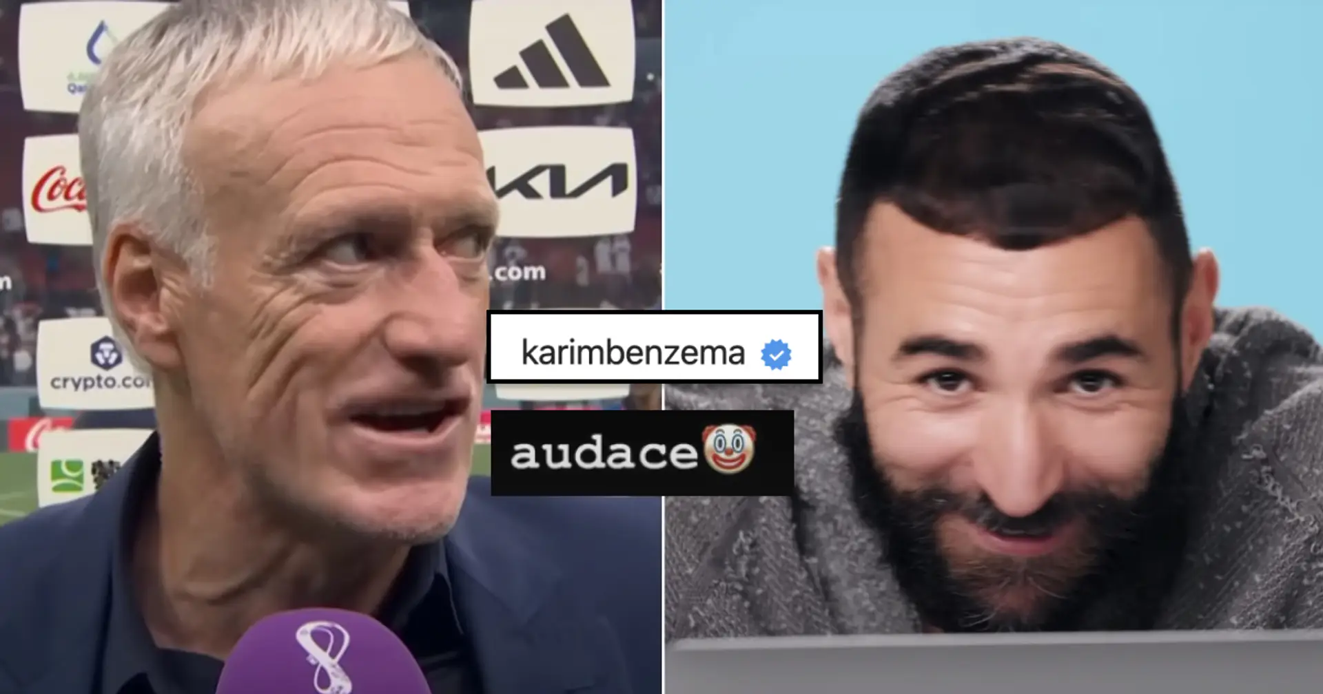 'The audacity of this clown': Benzema aims brutal dig at Didier Deschamps