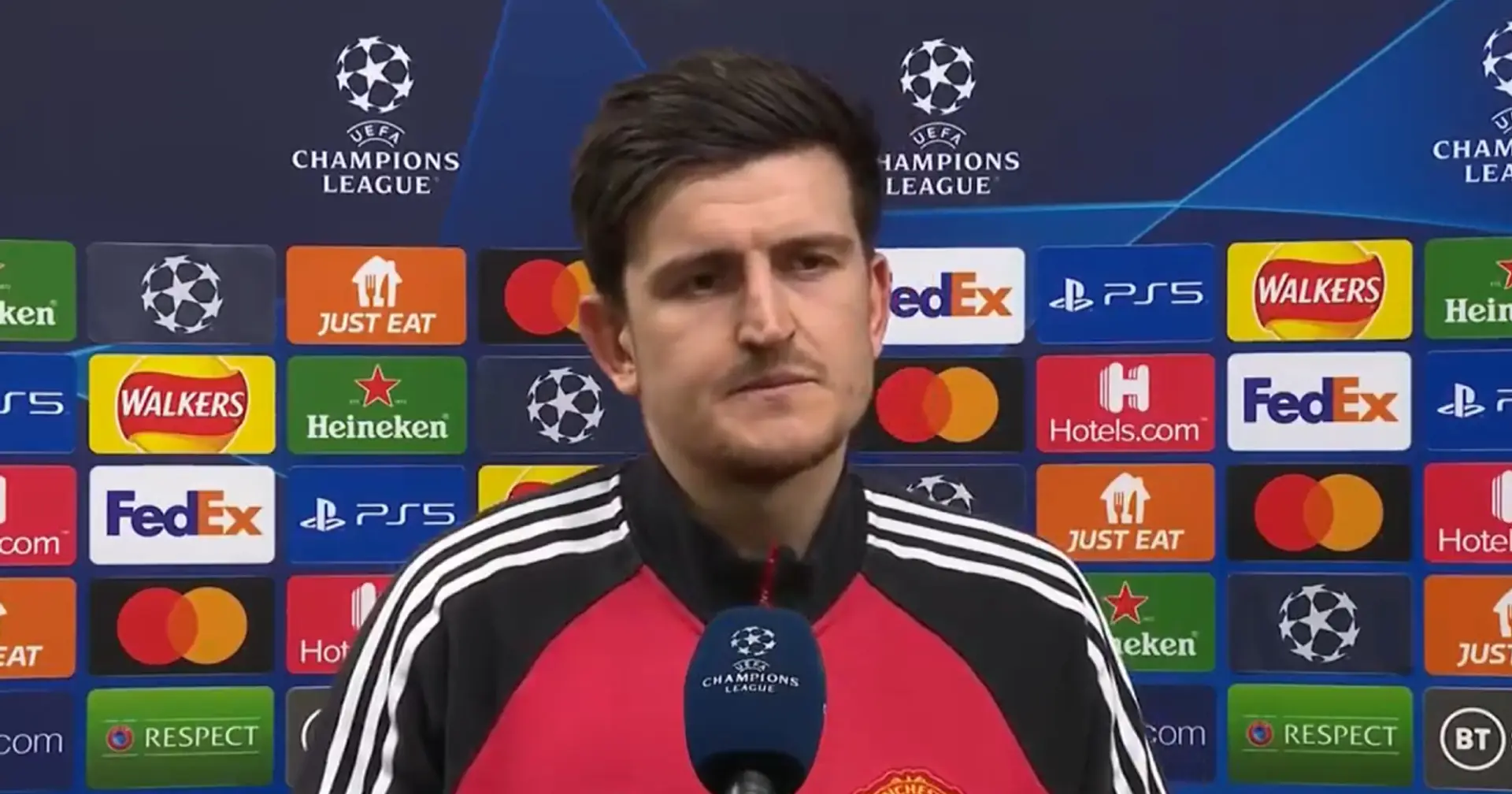 Harry Maguire on Atletico loss: 'It’s a sad dressing room right now, the lads are gutted'