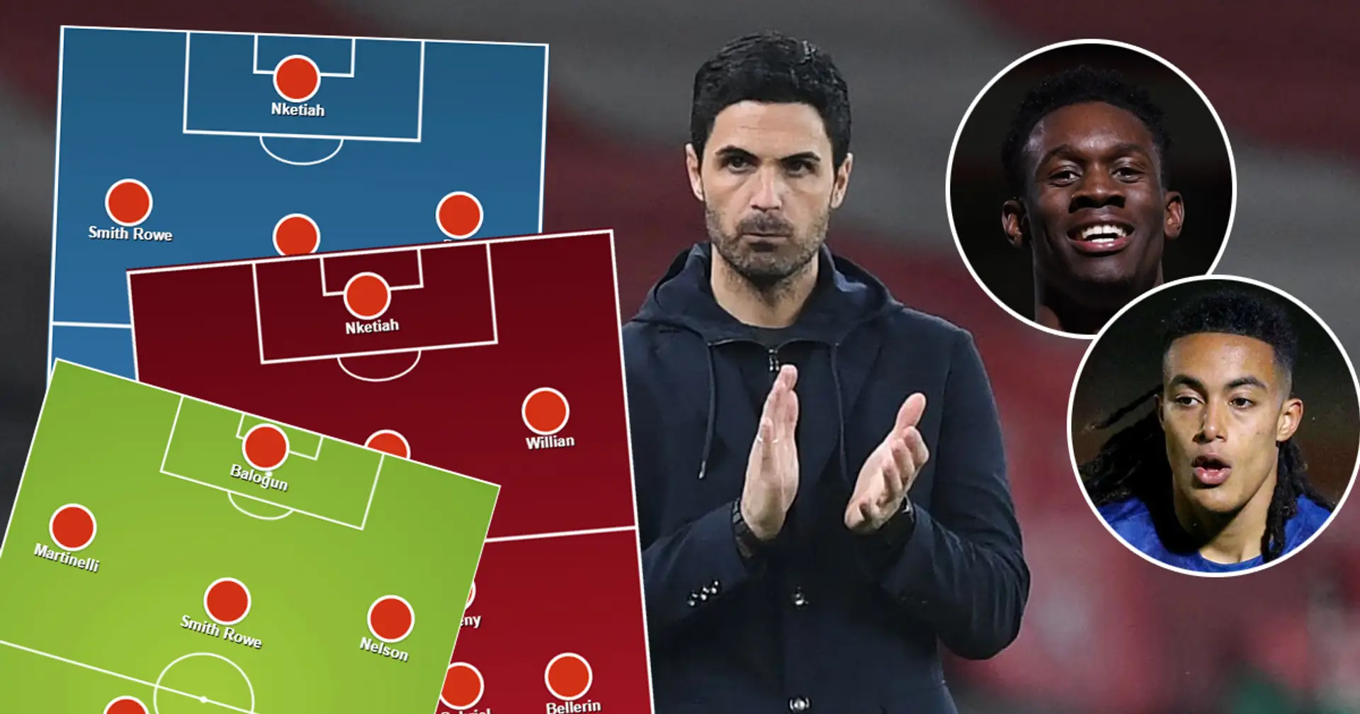 Play the kids, Mikel? Pick your Arsenal XI vs Newcastle from 3 options!