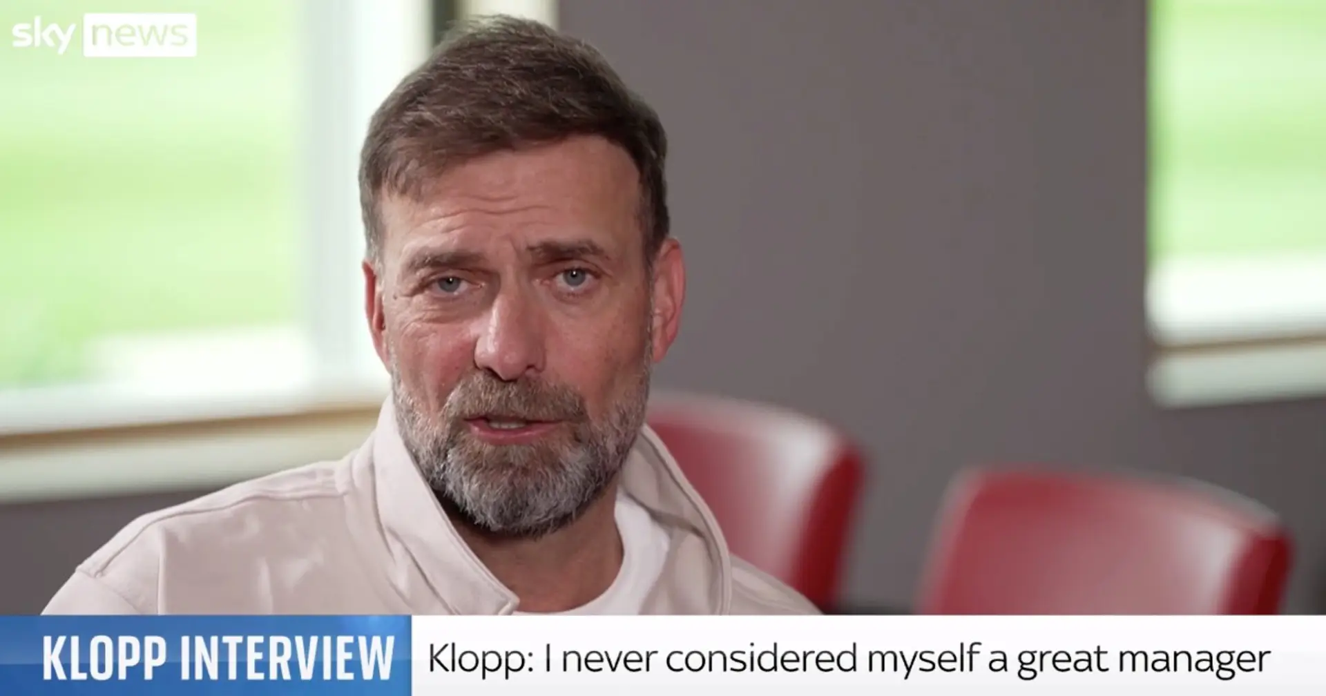 Klopp: 'I never considered myself a great manager, never, ever in my life'