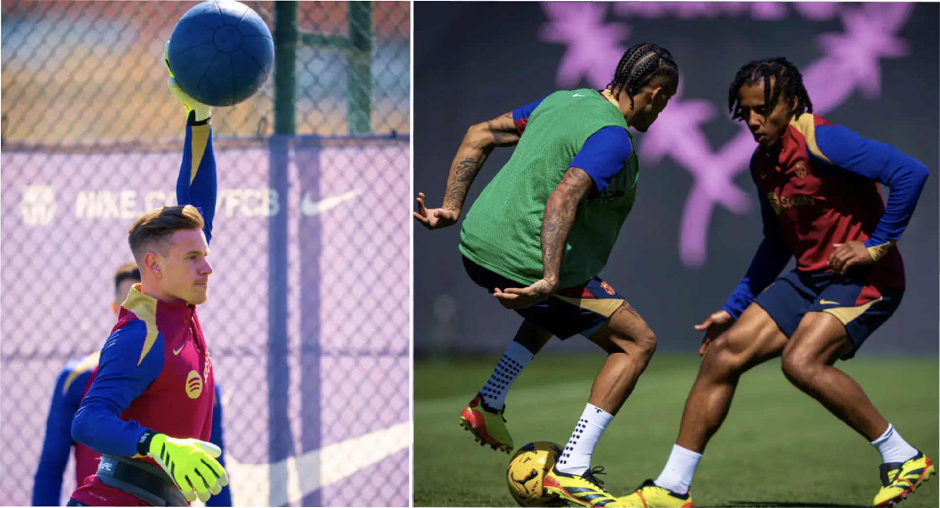 10 best pics as Barca start preparations for El Clasico