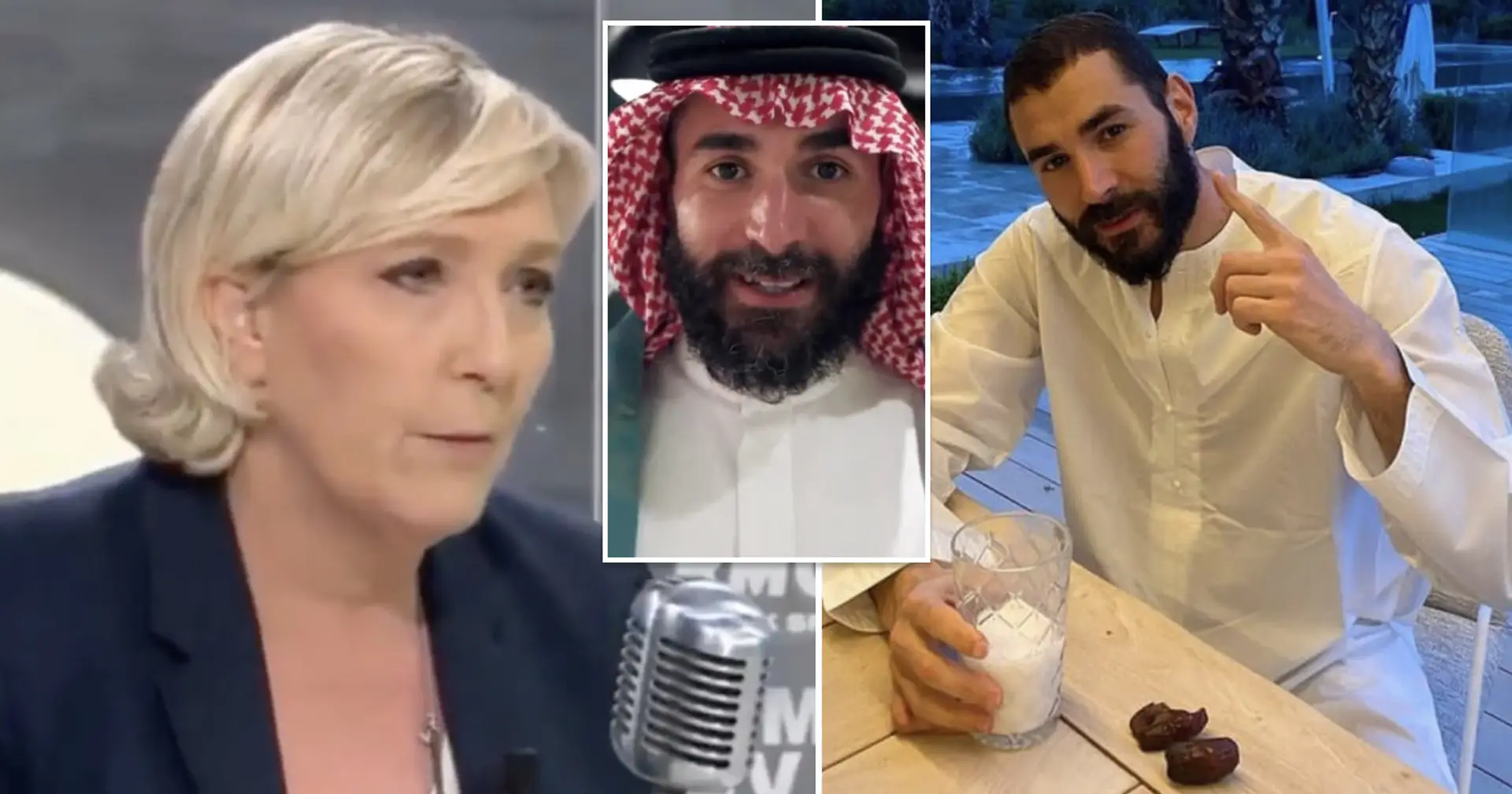Marine Le Pen: 'Benzema apoya abiertamente el islamismo radical'