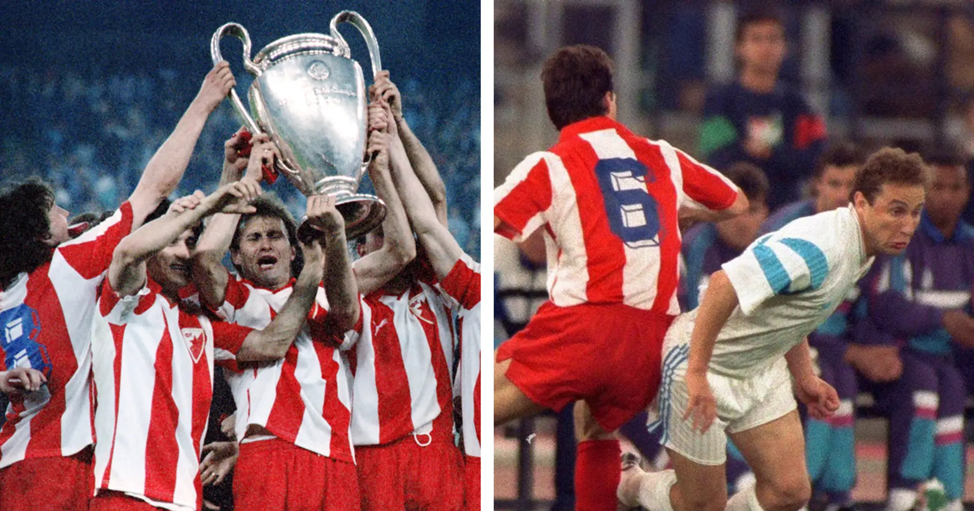 Il y a 30 ans jour pour jour l'OM s'est incliné face au Red Star Belgrade en finale de Ligue des Champions