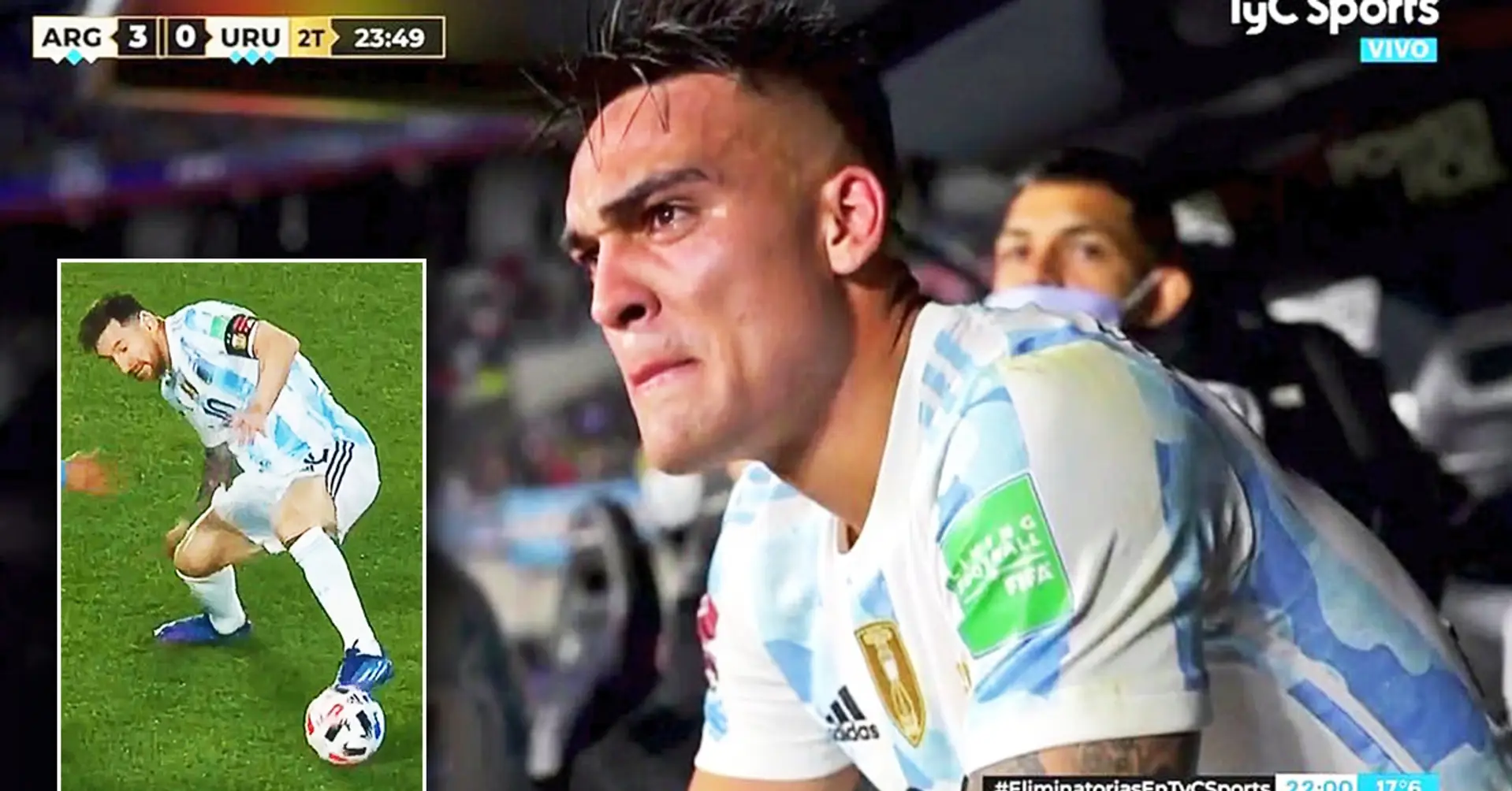 Lautaro Martinez verrät, warum er während des Argentinien-Spiels zu weinen begann