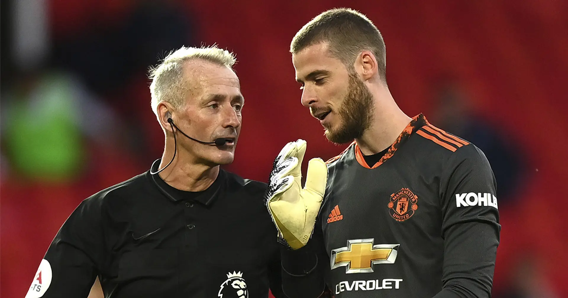 'Now we are even more limited': De Gea hits out at 2 new penalty rules