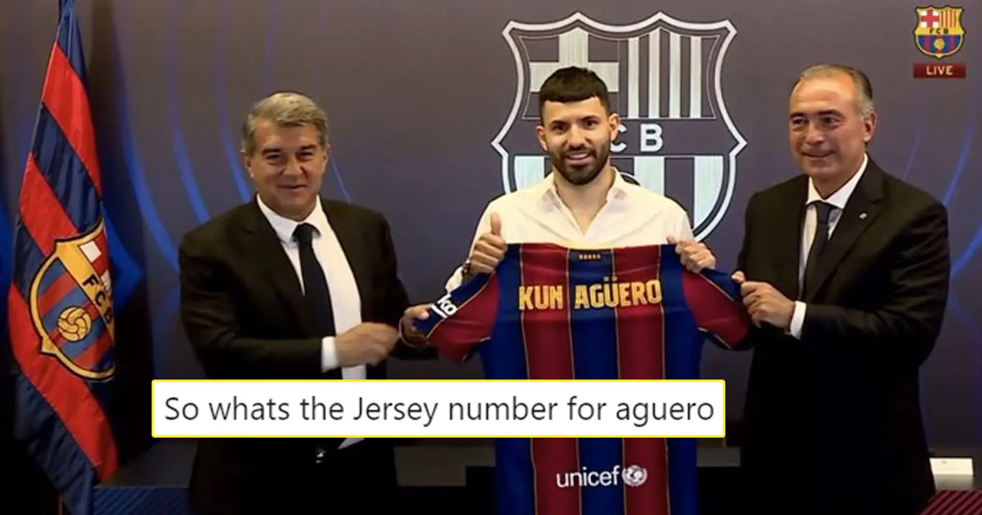 What jersey number is Aguero going to get? You asked, we answered
