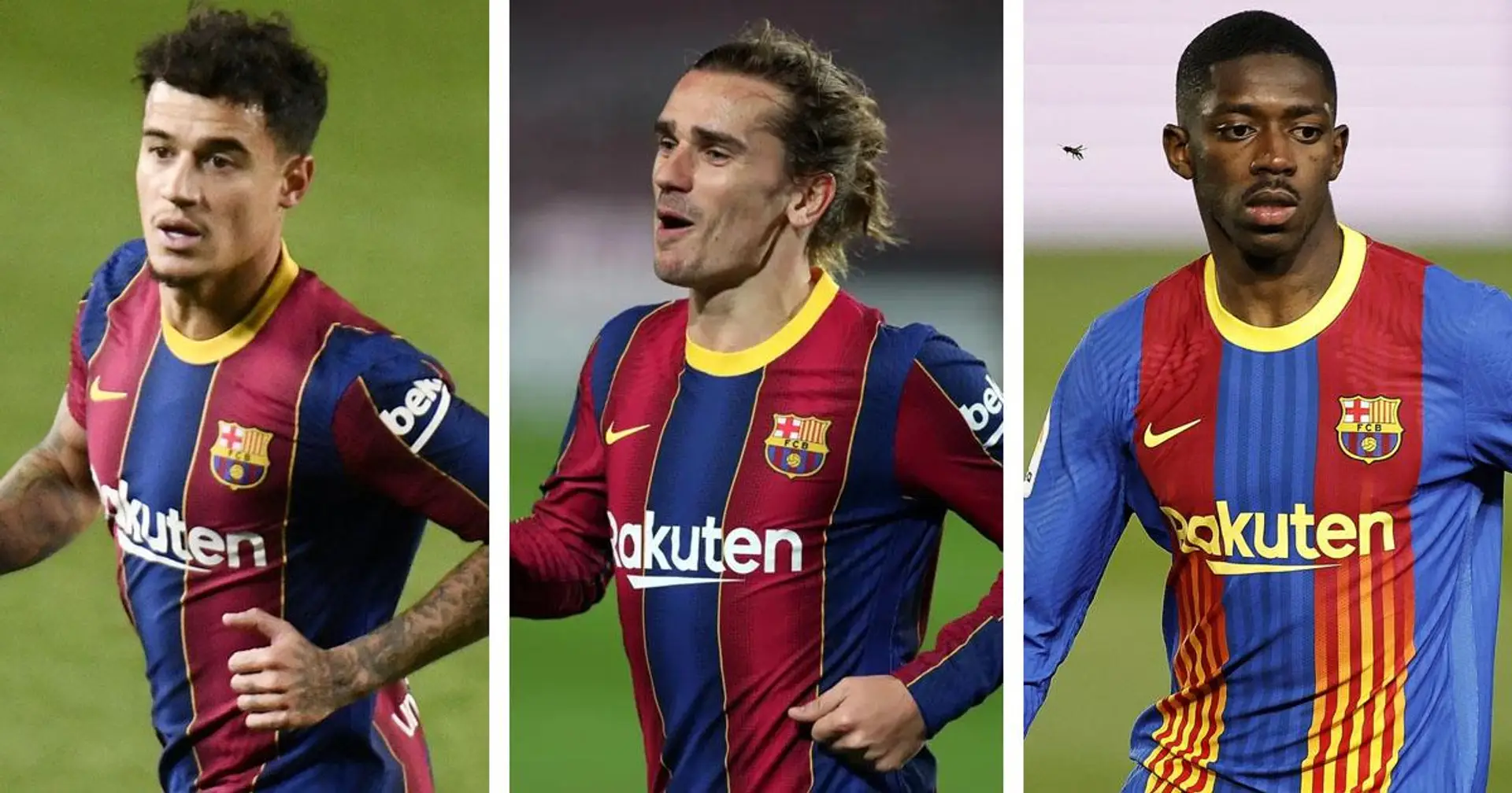 Griezmann, Dembélé y más: 5 jugadores de renombre que el Barça podría usar para intercambios