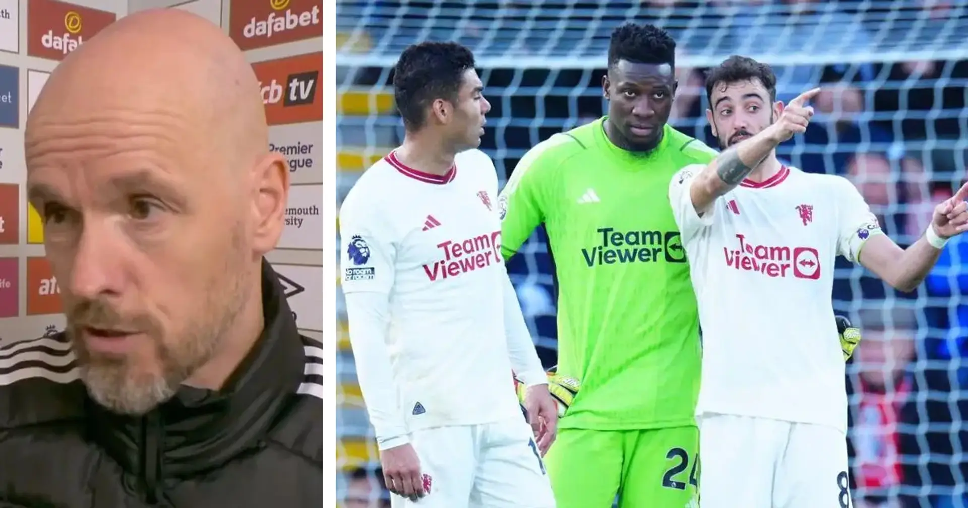 What was Bruno's angry exchange with Onana all about? Ten Hag clarifies 