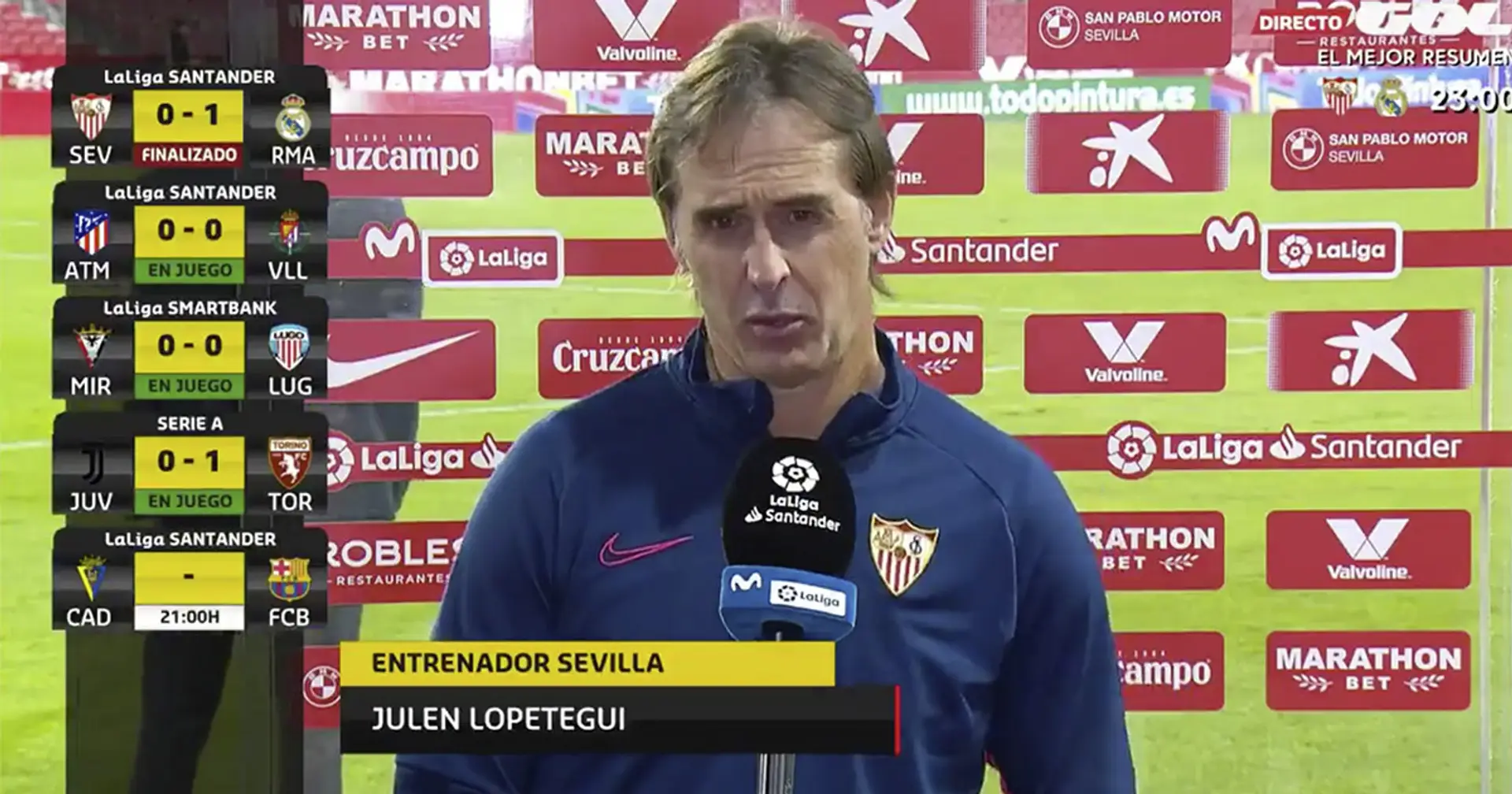 Lopetegui: 'We outplayed Madrid in the second half'