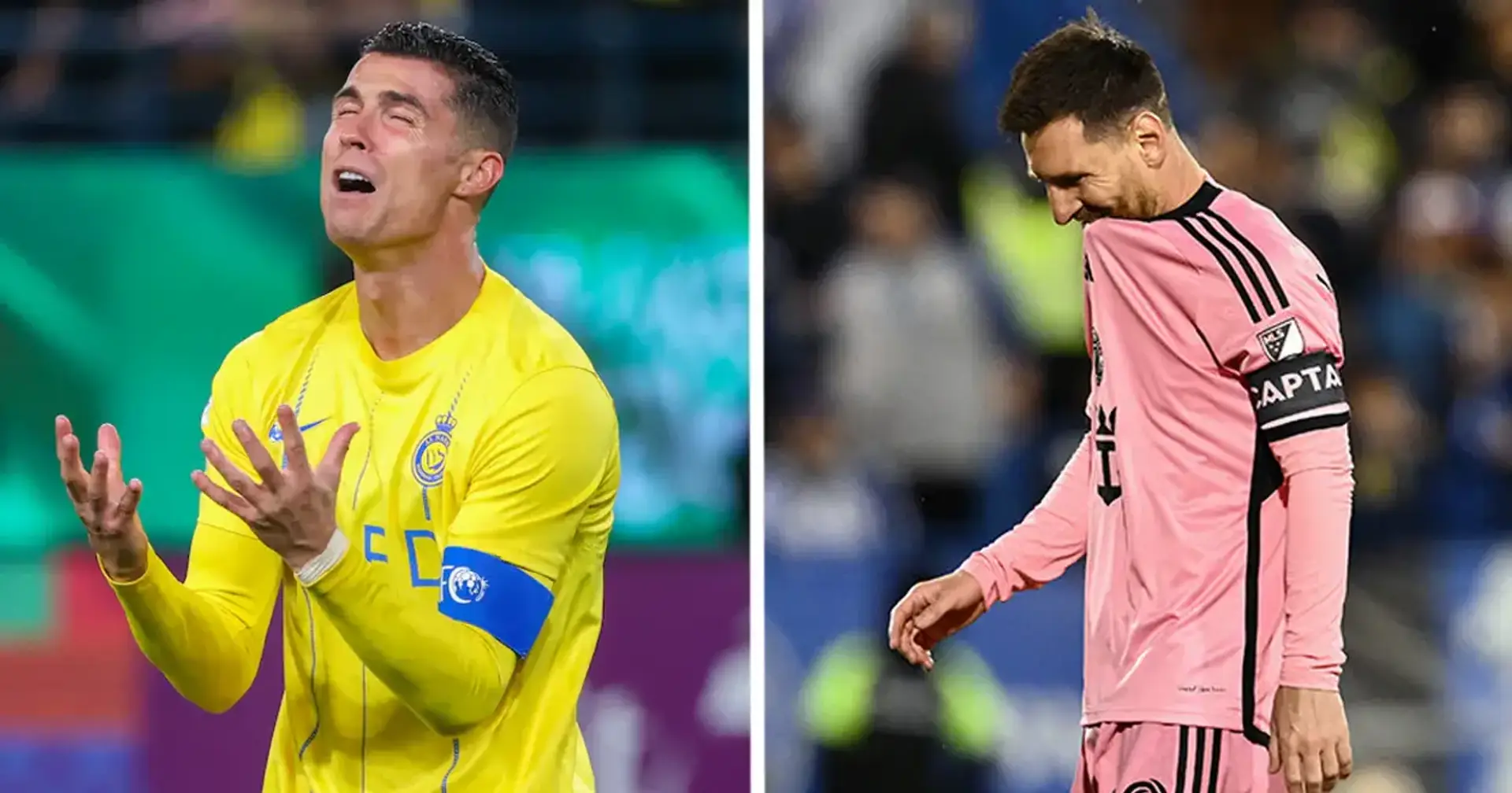 Eine Fußballlegende, die mit Ronaldo und Messi spielte, sagt, dass ein anderer Mitspieler von ihm "immer der Beste sein wird"