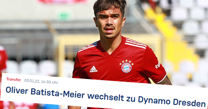 Oliver Batista-Meier verlässt dauerhaft den FC Bayern! - OFFIZIELL