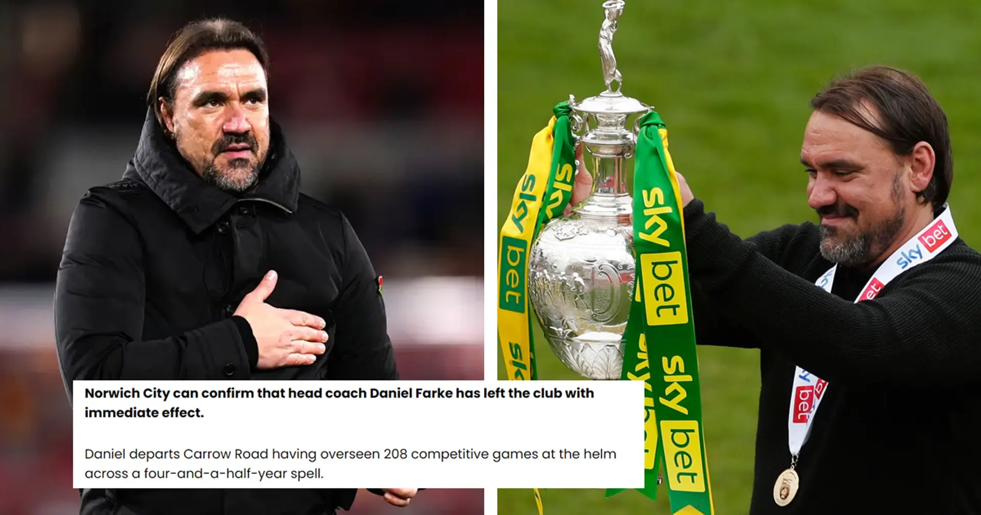 Seltsam: PL-Verein Norwich entlässt den Cheftrainer nach dem ersten Sieg der Saison