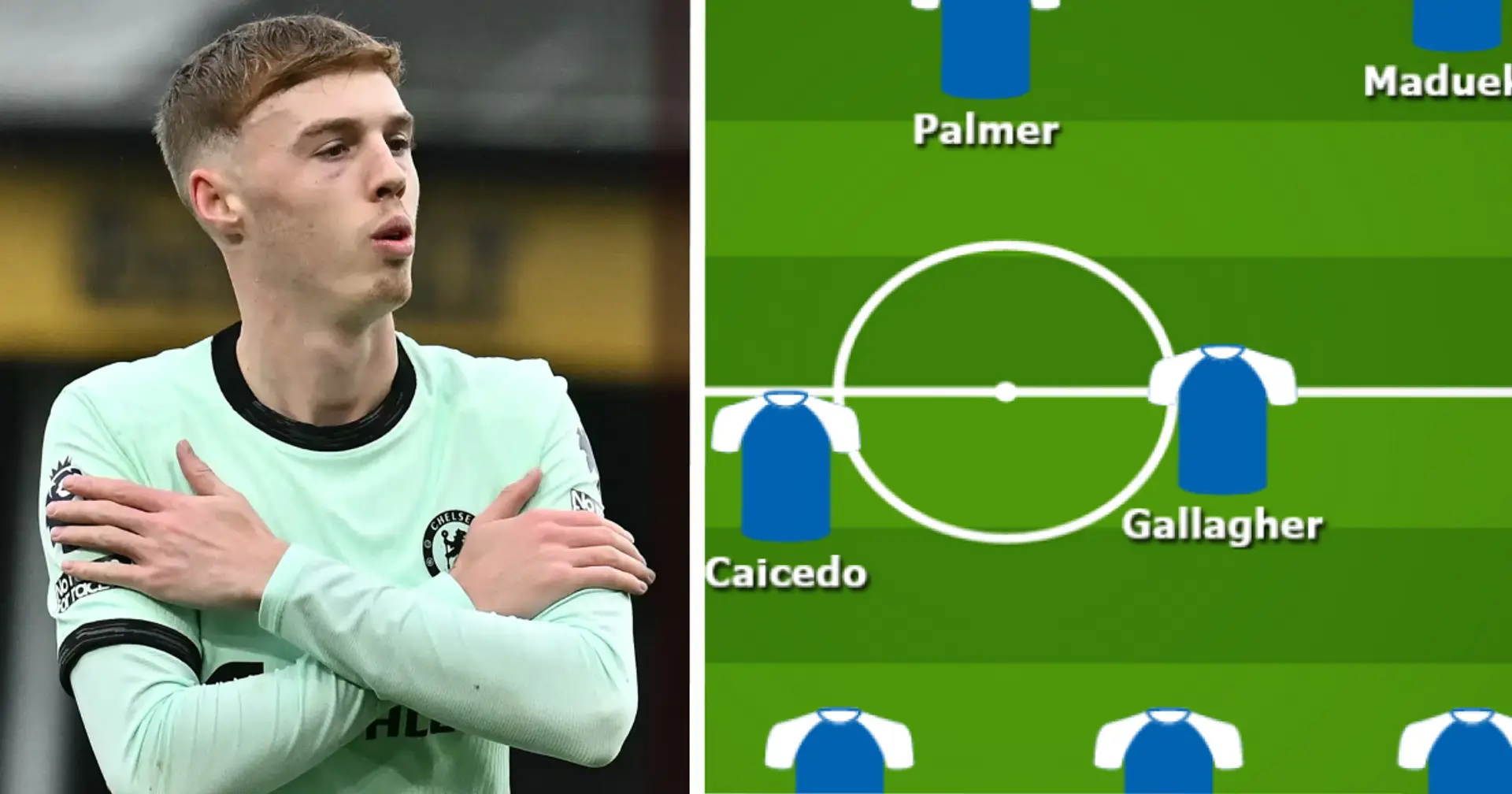 Palmer as no. 10: Chelsea fans pick best XI to decimate Nottingham Forest