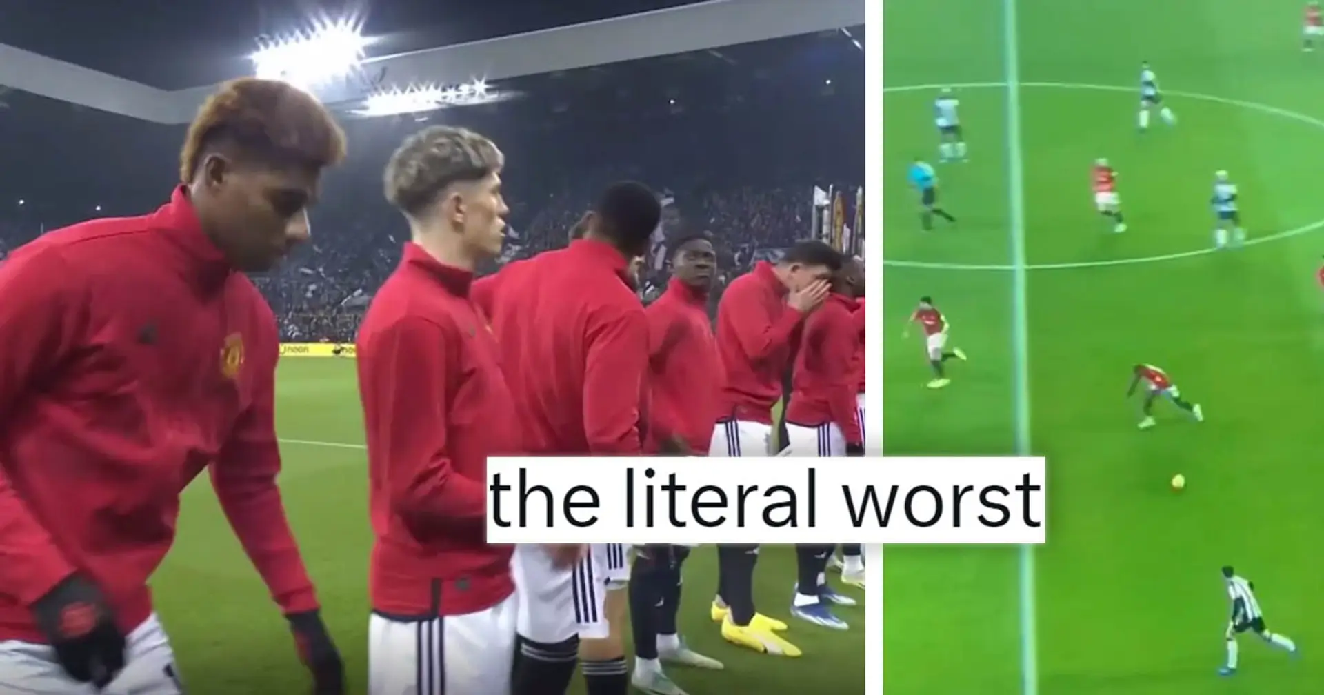 'Worst I've ever seen': Man United fans fume at two players after dropping Newcastle stinker
