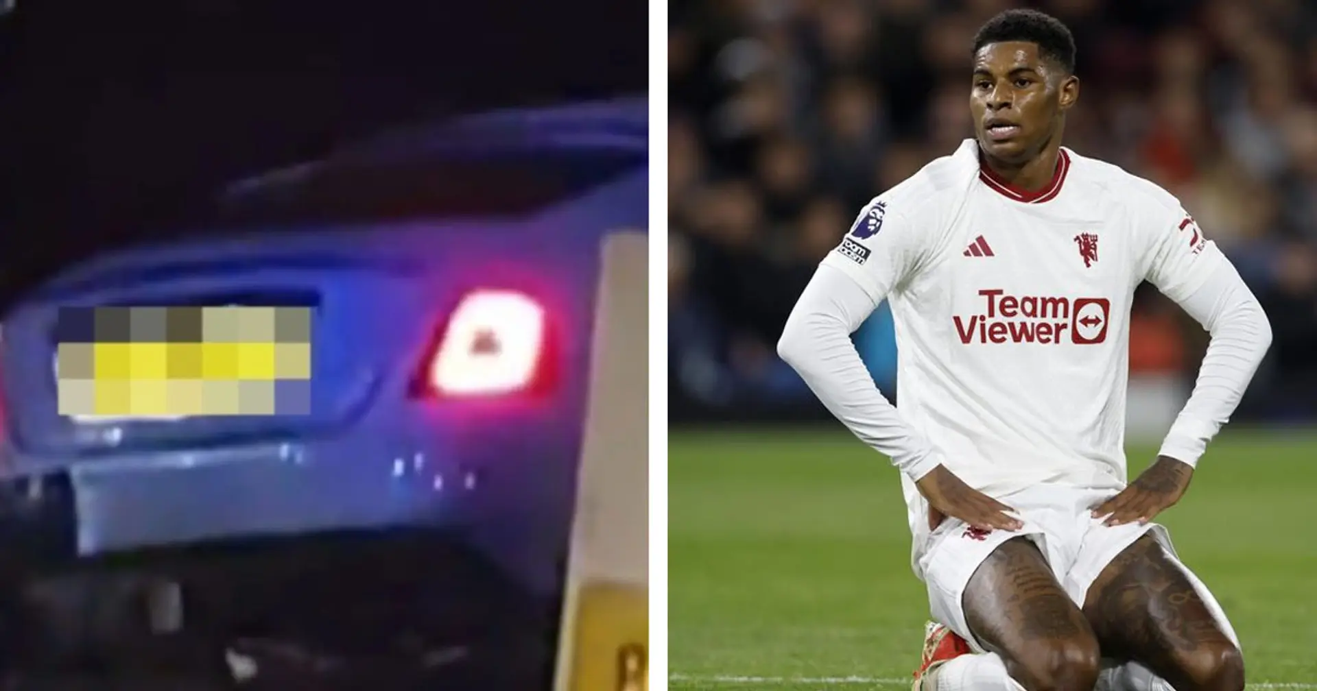 Brutto incidente stradale per Rashford: le condizioni dell'attaccante del Manchester United