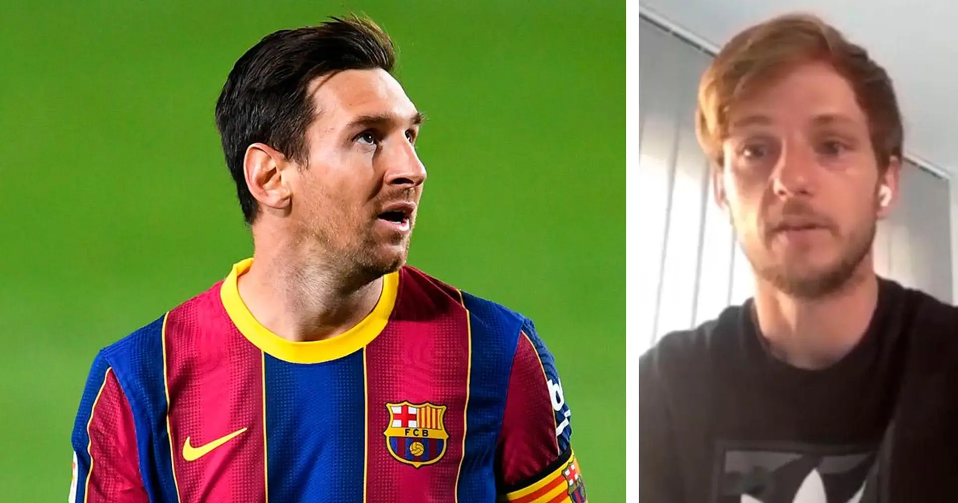 Rakitic: 'Messi nunca sabrá lo mucho que significó para mí jugar con él'