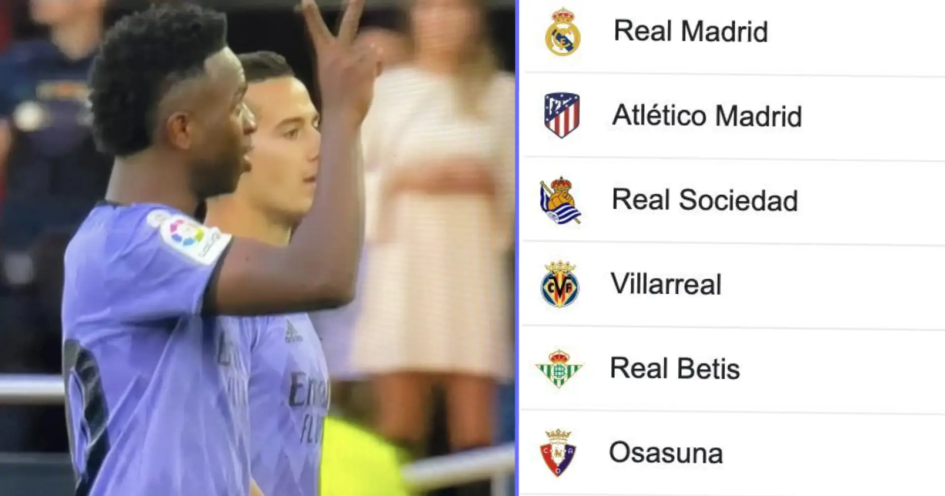 Real Madrid finish second, Valencia survive: final La Liga standings