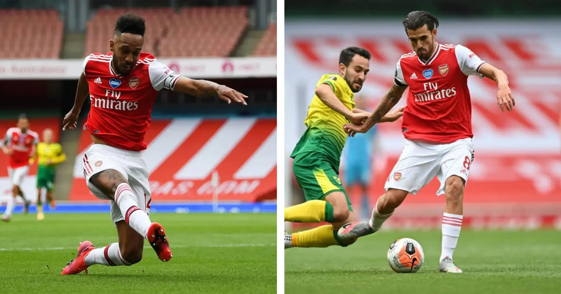 Decisive Aubameyang, dominant Ceballos and 3 more best Gunners in Norwich thumping