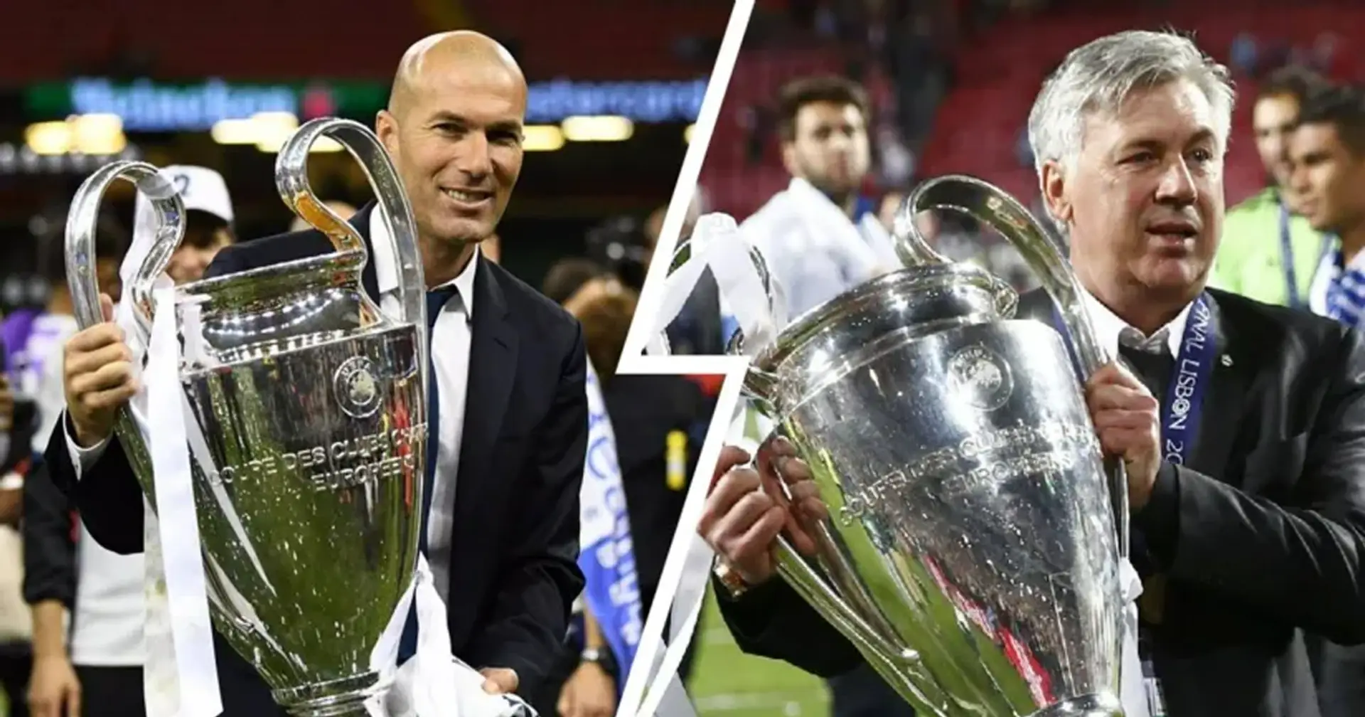 3 entrenadores del Real Madrid nombrados entre los 10 mejores del mundo en la década