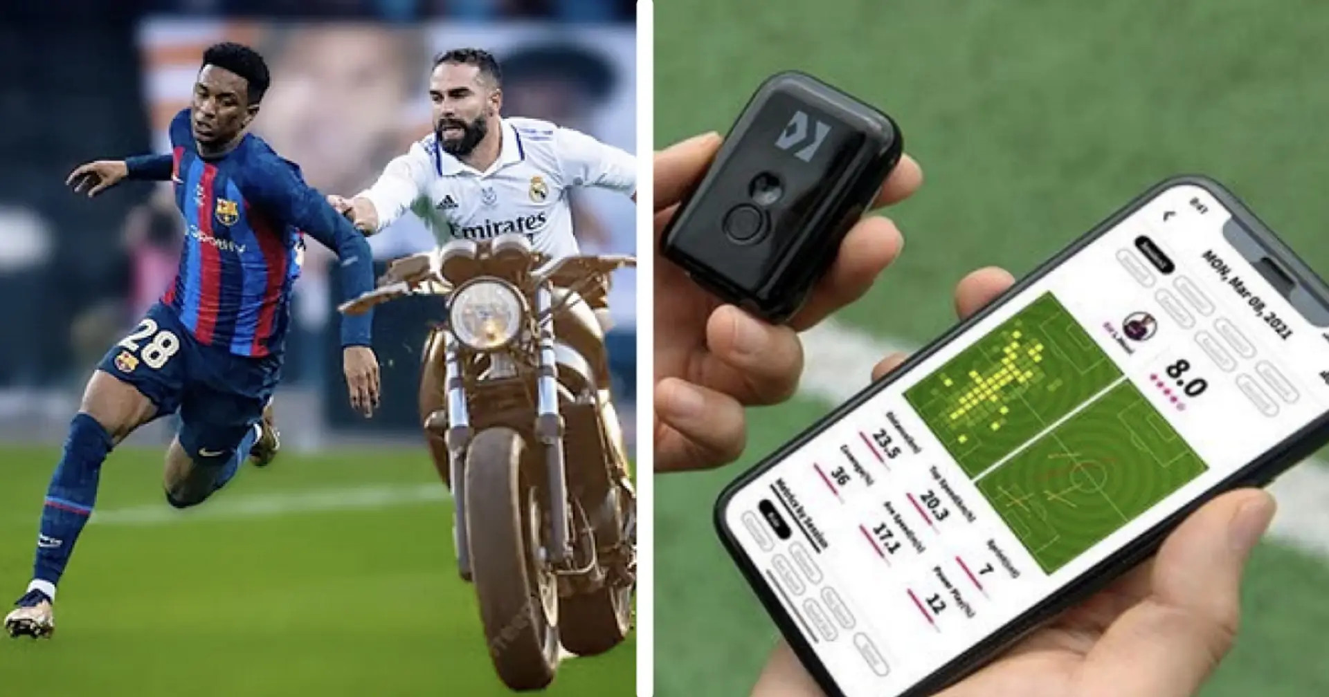 5 fastest Barca players as revealed by GPS trackers