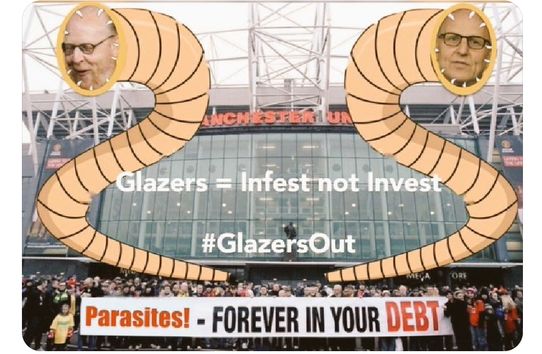 Infesters #GlazersOut #GlazersOutNOW