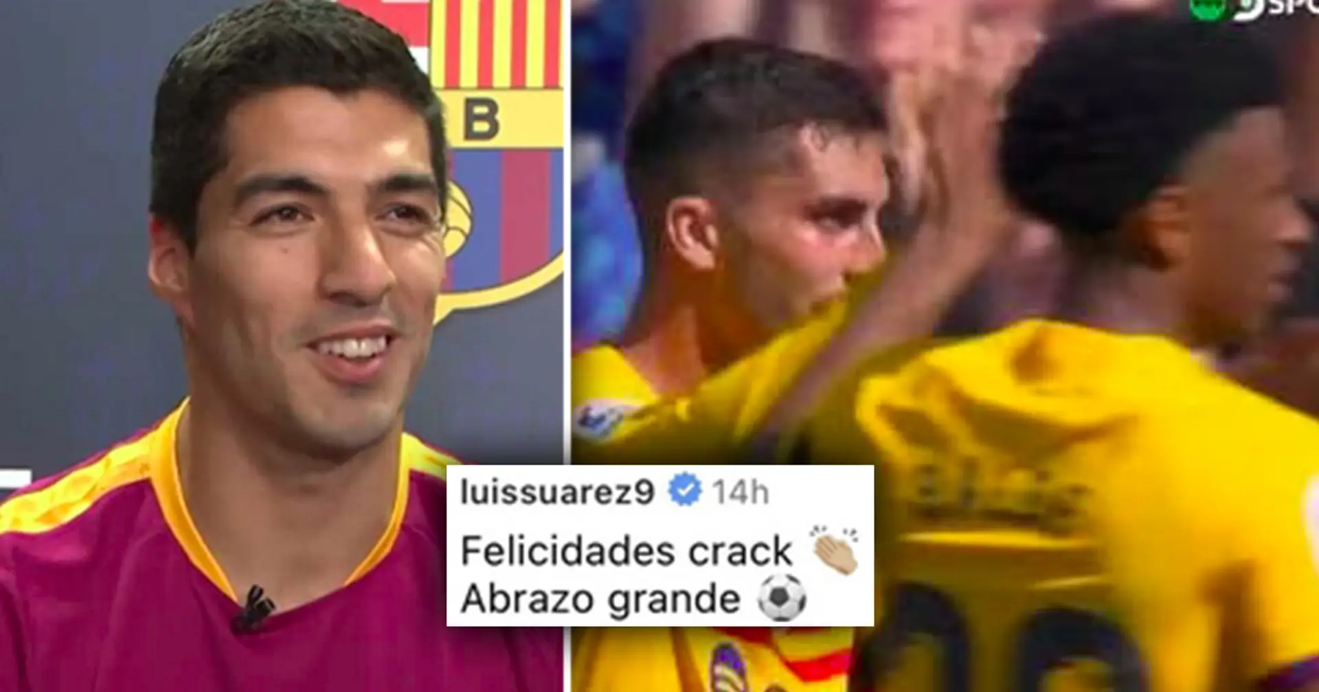 Luis Suarez begrüßt 2 Spieler nach dem Sieg gegen Atletico und sendet Botschaft an Barça  