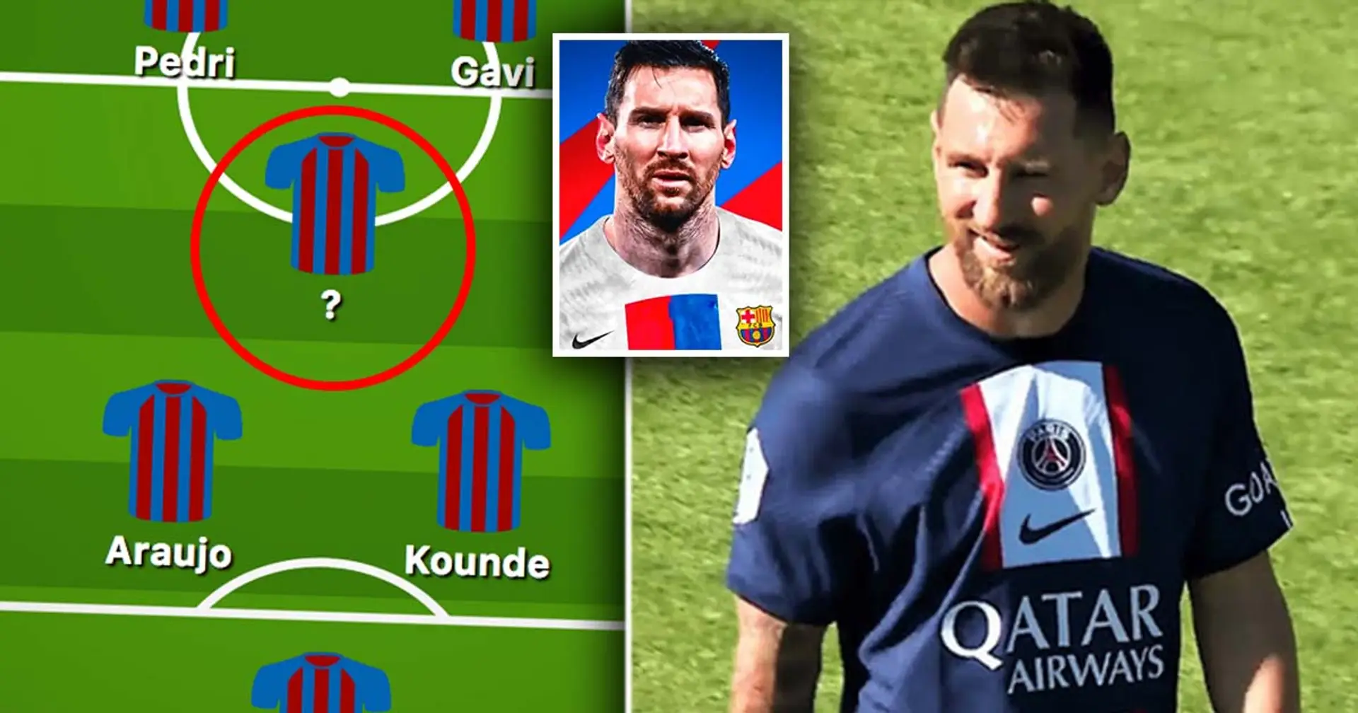 Damit sich Messi wohlfühlt: Barca wird zwei weitere Positionen "stärken", wenn Leo zurückkommt 