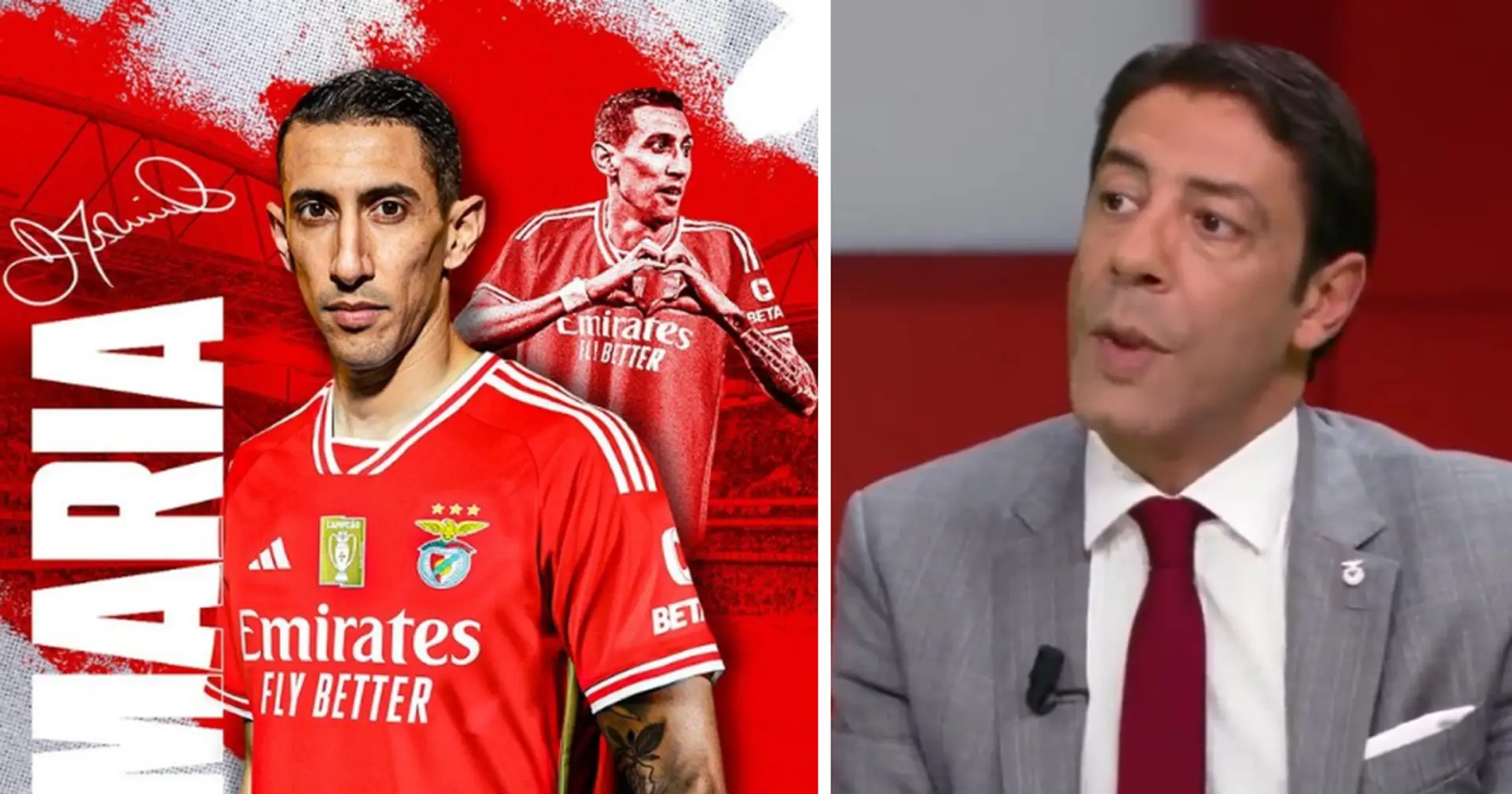 'He did not want to know what his salary would be': Rui Costa revealed details of the negotiation with Di Maria