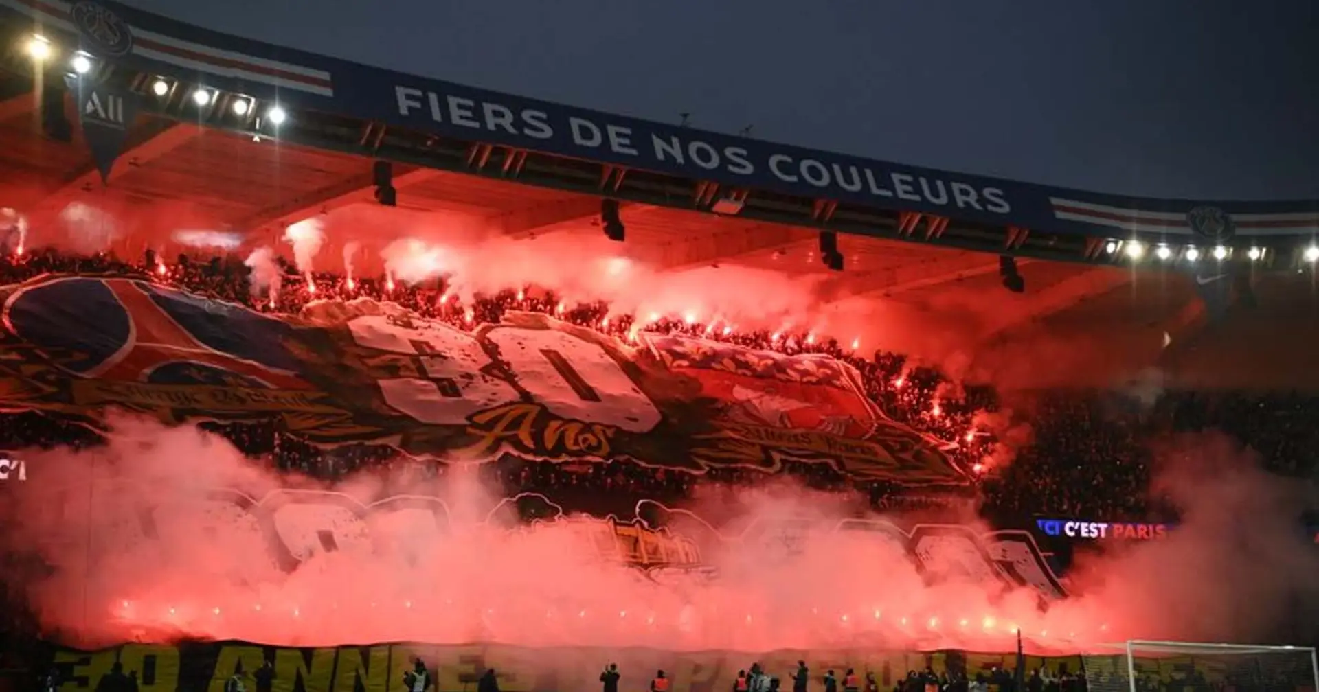 Le PSG risque de lourdes sanctions à causes des fumigènes allumés dans la tribune Auteuil face à Nantes 