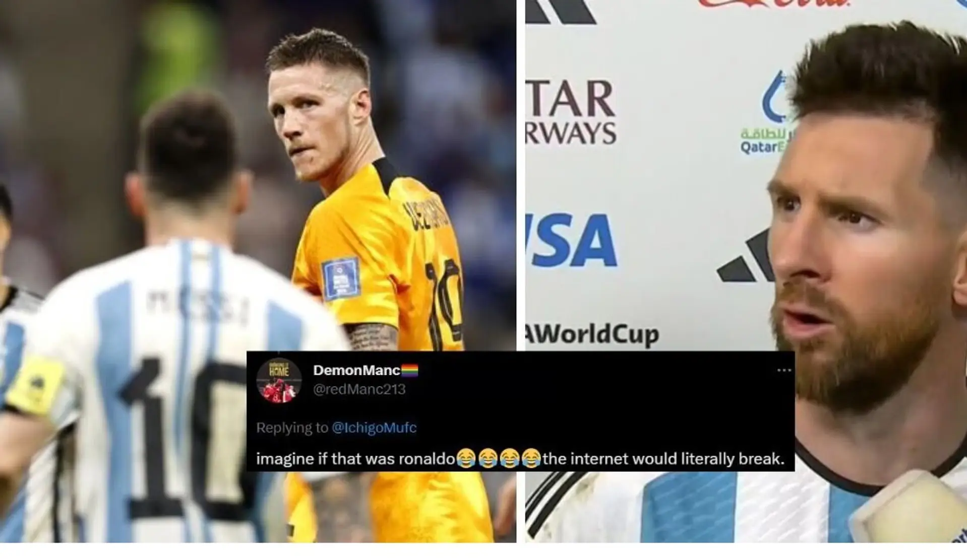 📹 "Stell dir vor, es wäre Ronaldo gewesen" - das volle Video des Konflikts zwischen Lionel Messi und Wout Weghorst bei der WM ist aufgetaucht
