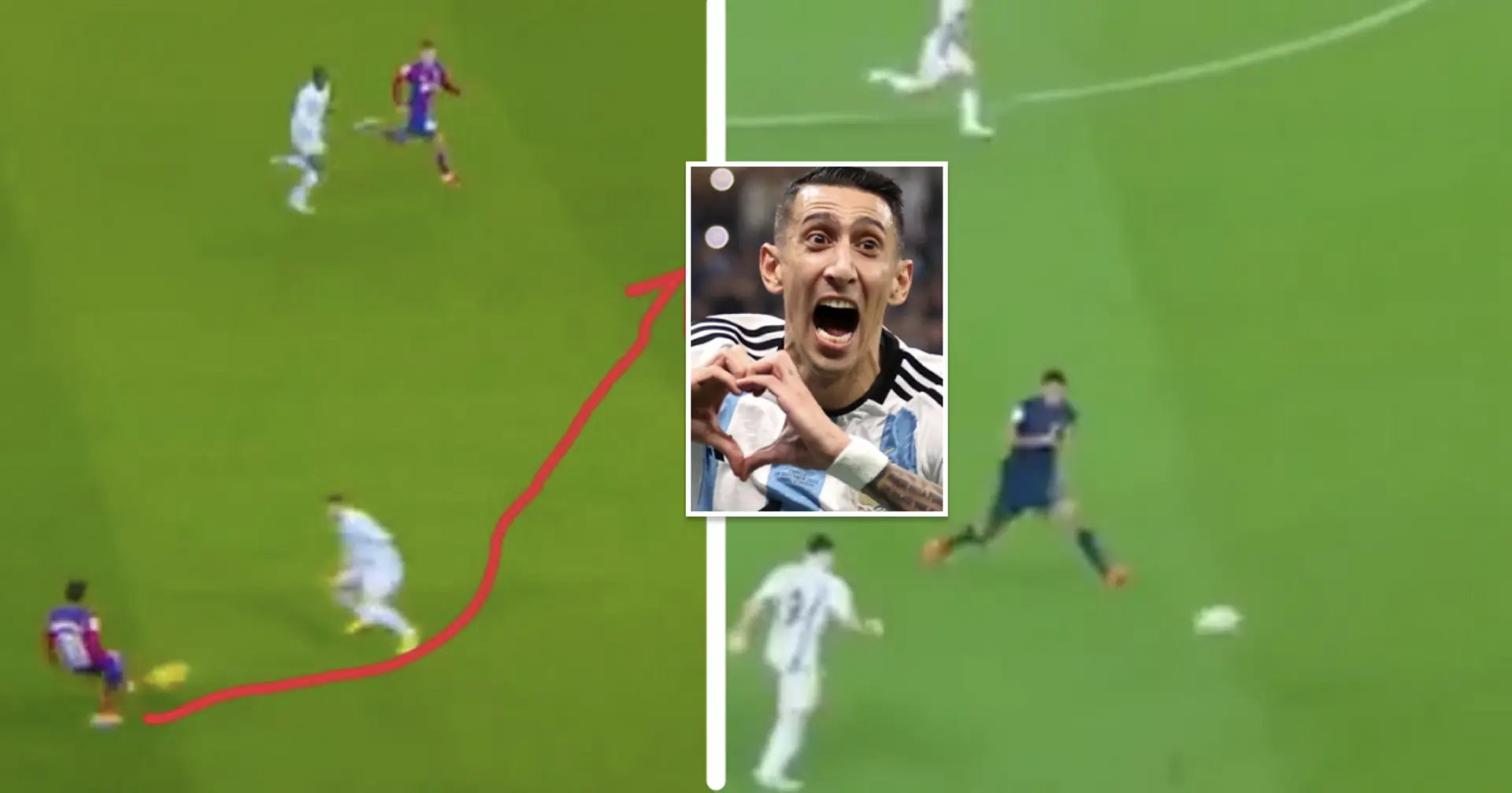 Fans spot shocking similarity between Joao Felix's Getafe strike and Argentina's World Cup final goal