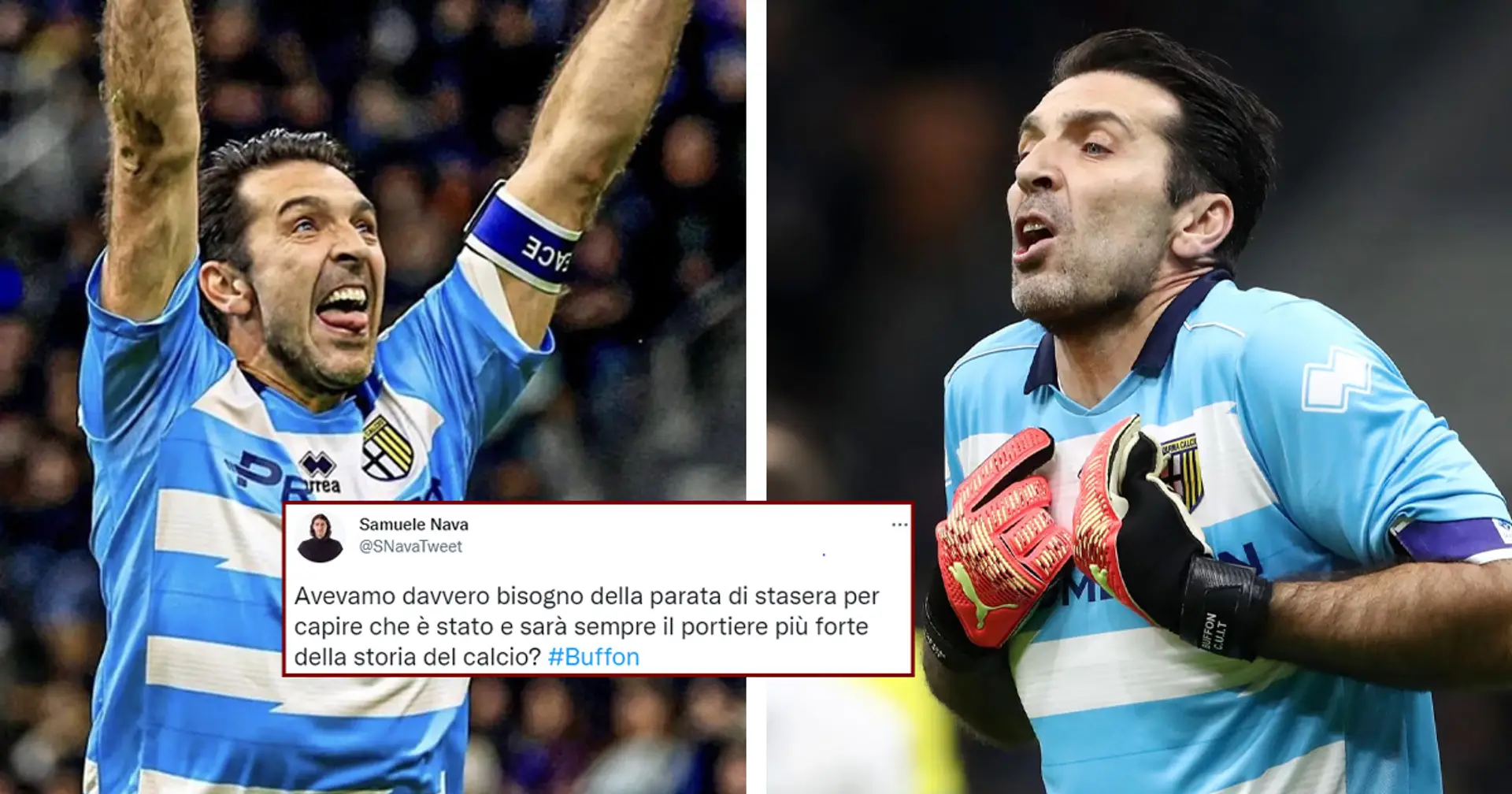 "Per sempre il più forte di tutti": i tifosi della Juve (e non solo) rendono onore a Buffon dopo Inter-Parma