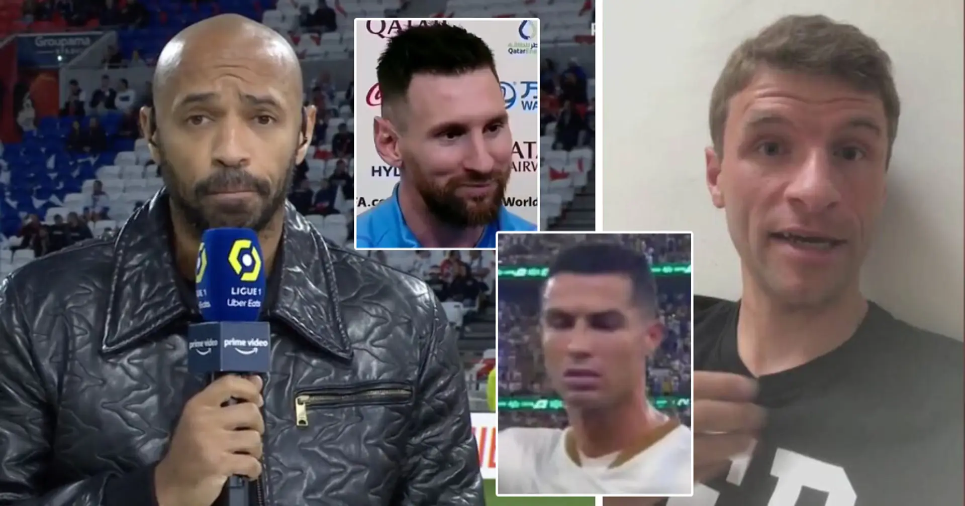 Thierry Henry weiß Bescheid: Thomas Müller ist besser als Ronaldo und Messi