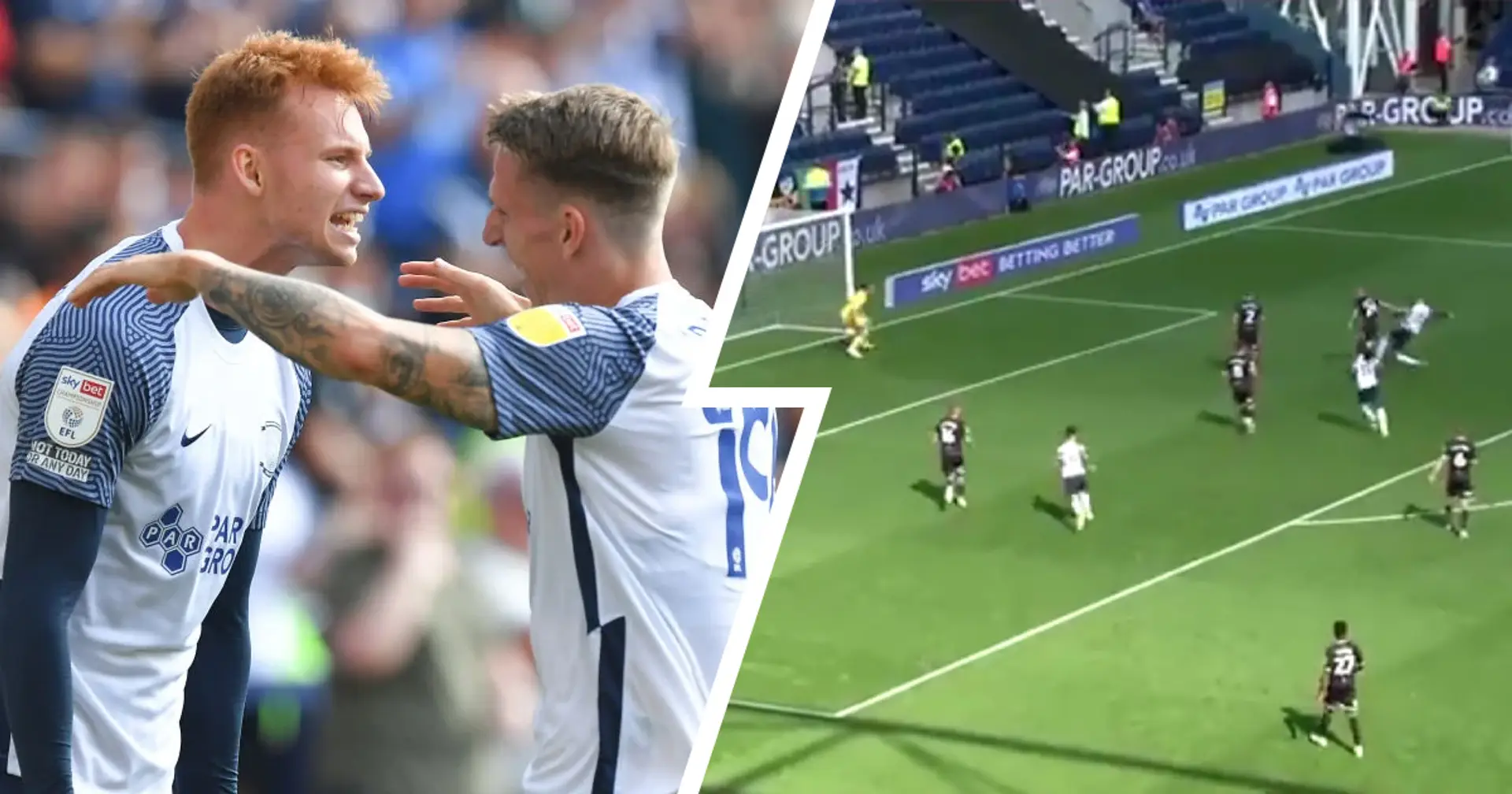Liverpool loanee Van den Berg makes it into Championship Team of the Week after scoring beauty for Preston (video)