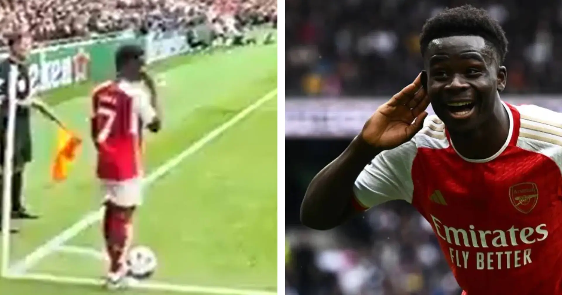 Spurs fans chant Bukayo Saka 'let his country down' — he silences them with cold finish