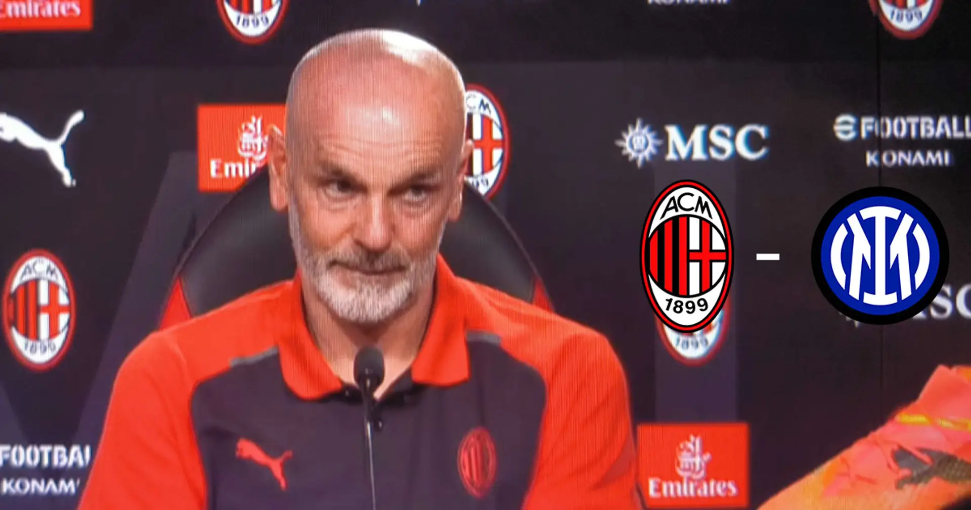 "Cosa chiedo al Milan? Di vincere domani": Pioli lancia la sfida all'Inter e chiede uno sforzo alla sua squadra