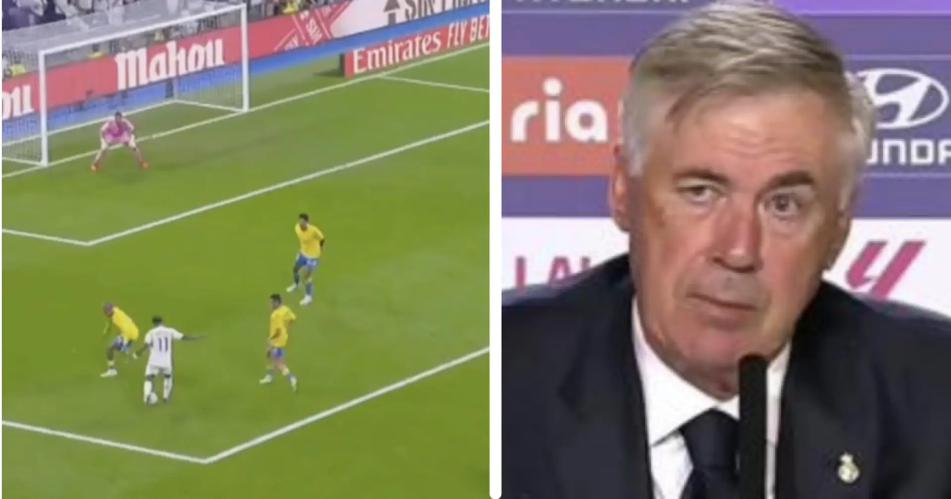 Ancelotti calls one episode in Las Palmas win 'fantastic' – not even one of the goals