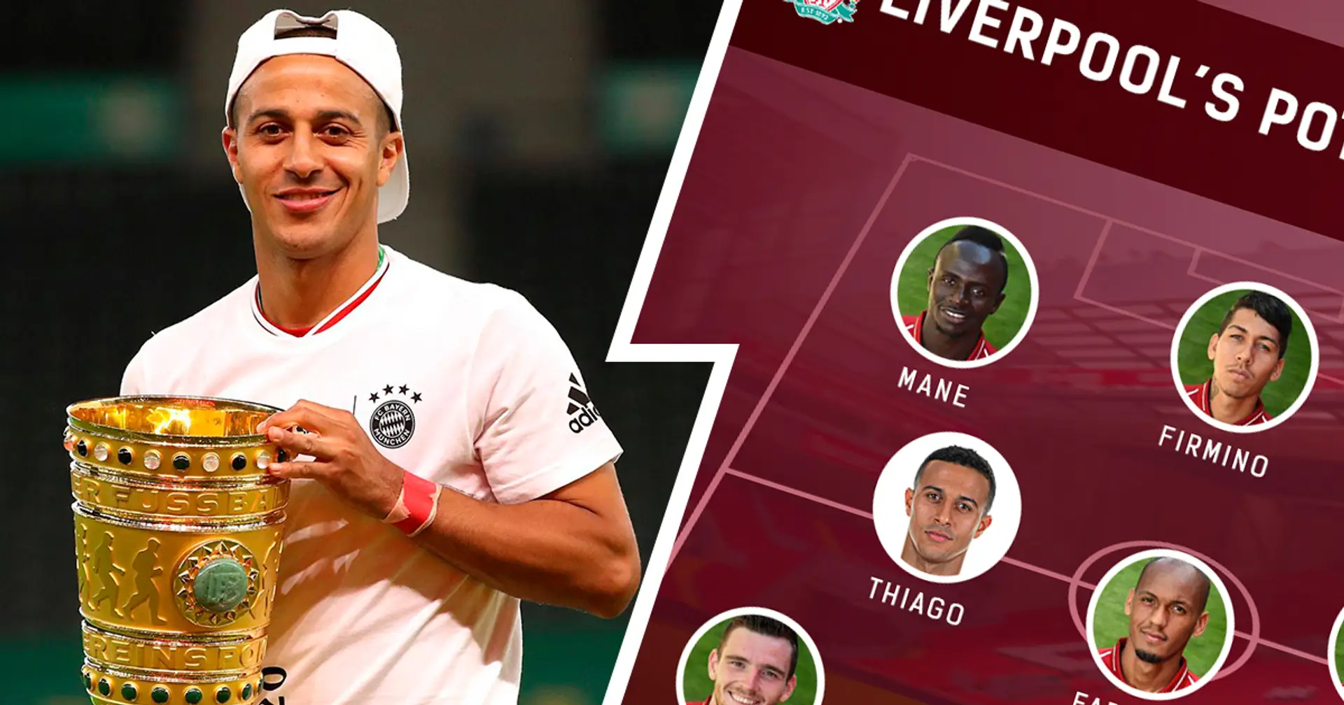 Liverpool's potential XI next season based on latest transfer round-up: Thiago in